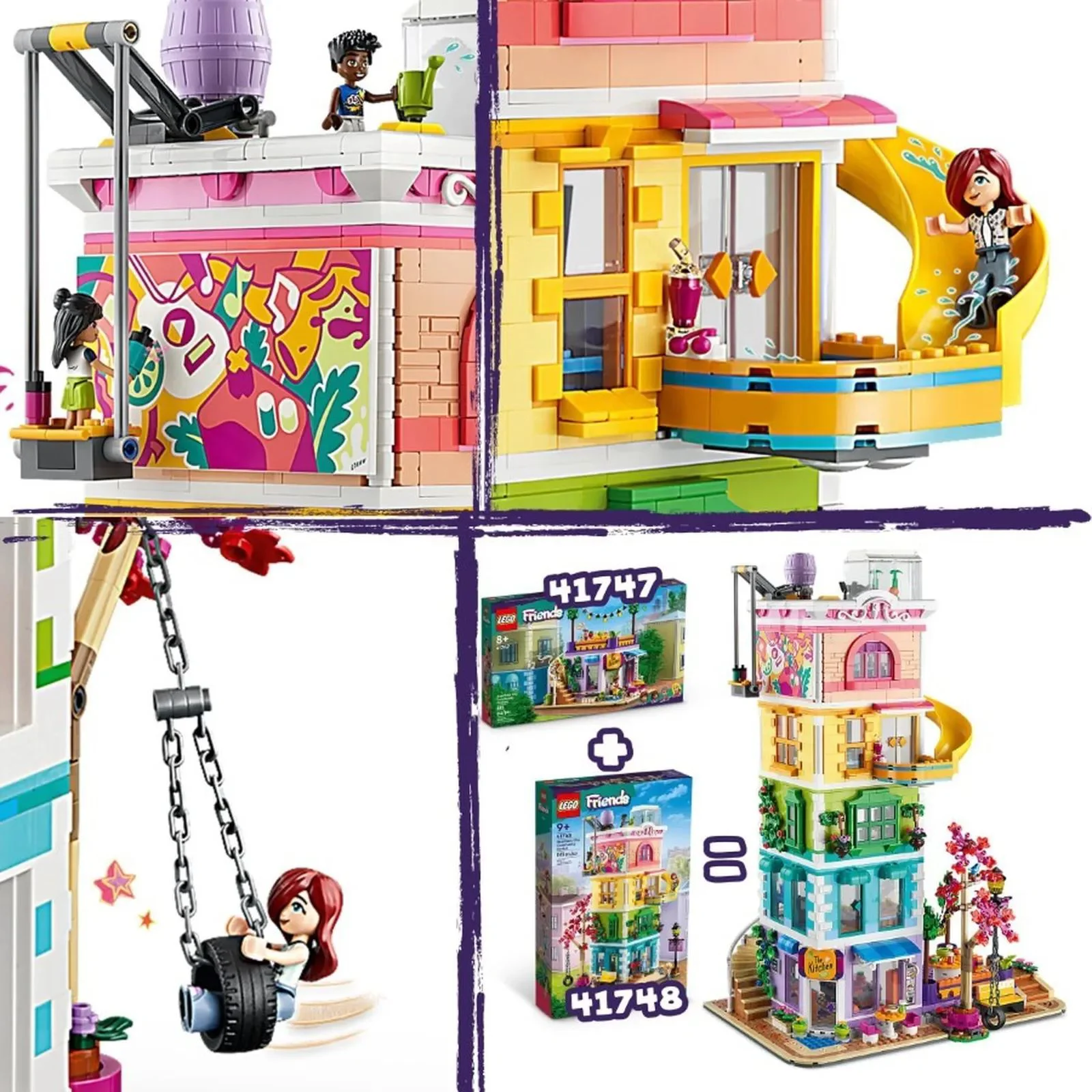 Строительный набор LEGO Friends Городской центр Хартлейк, 1513 эл. foto