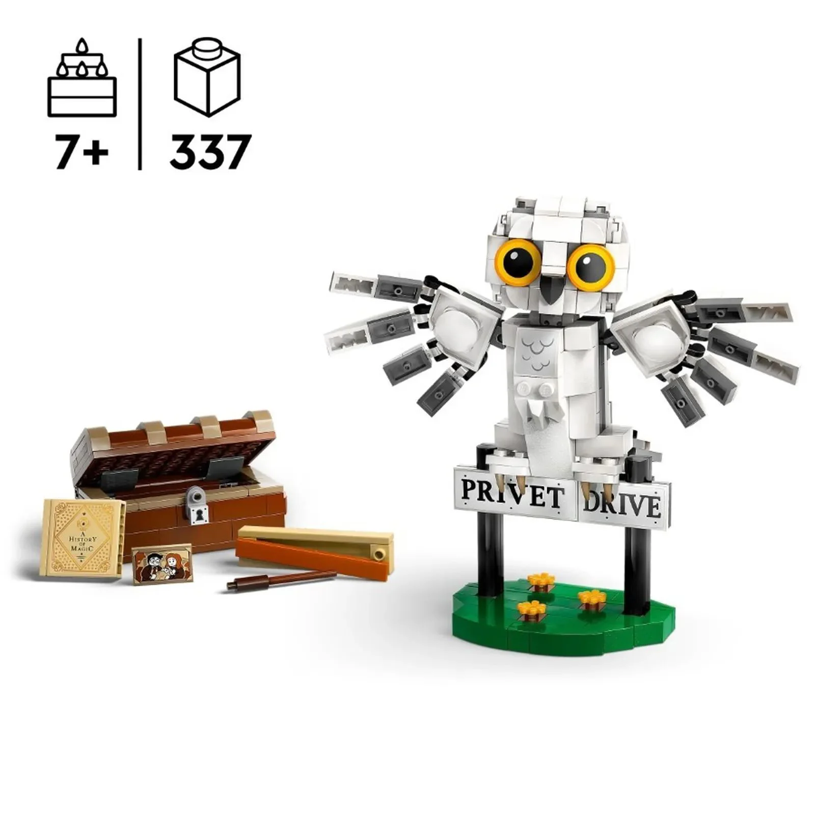 Строительный набор LEGO Harry Potter Букля на Тисовой улице, 337 эл. foto