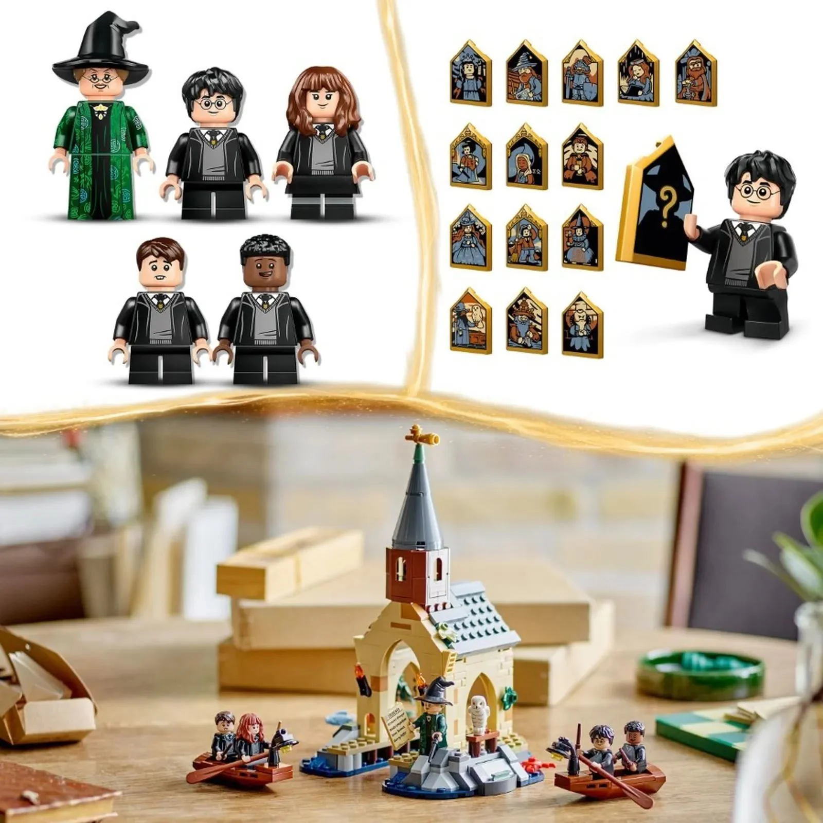 Строительный набор LEGO Harry Potter Причал для лодок у замка Хогвартс, 350 эл. foto
