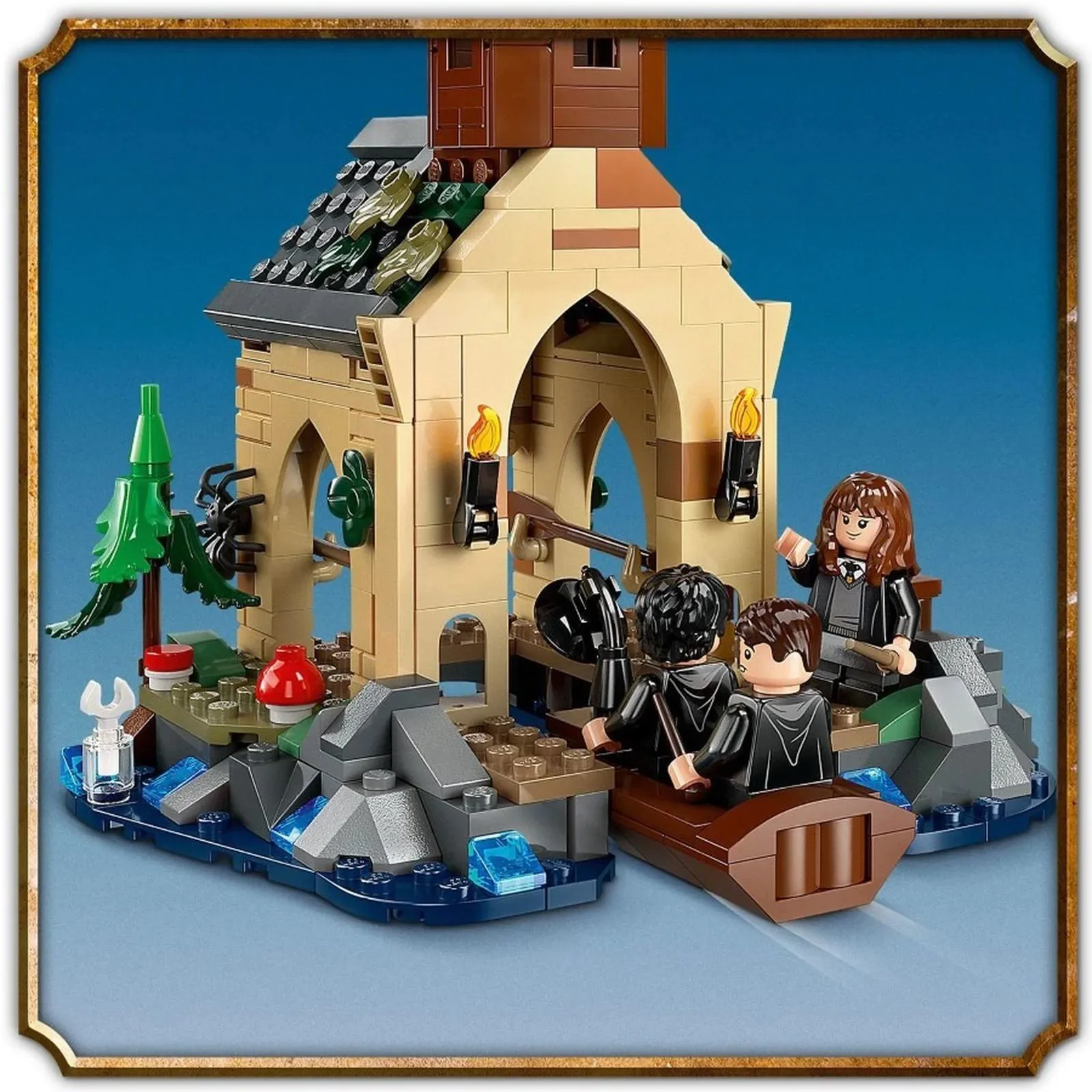 Строительный набор LEGO Harry Potter Причал для лодок у замка Хогвартс, 350 эл. foto