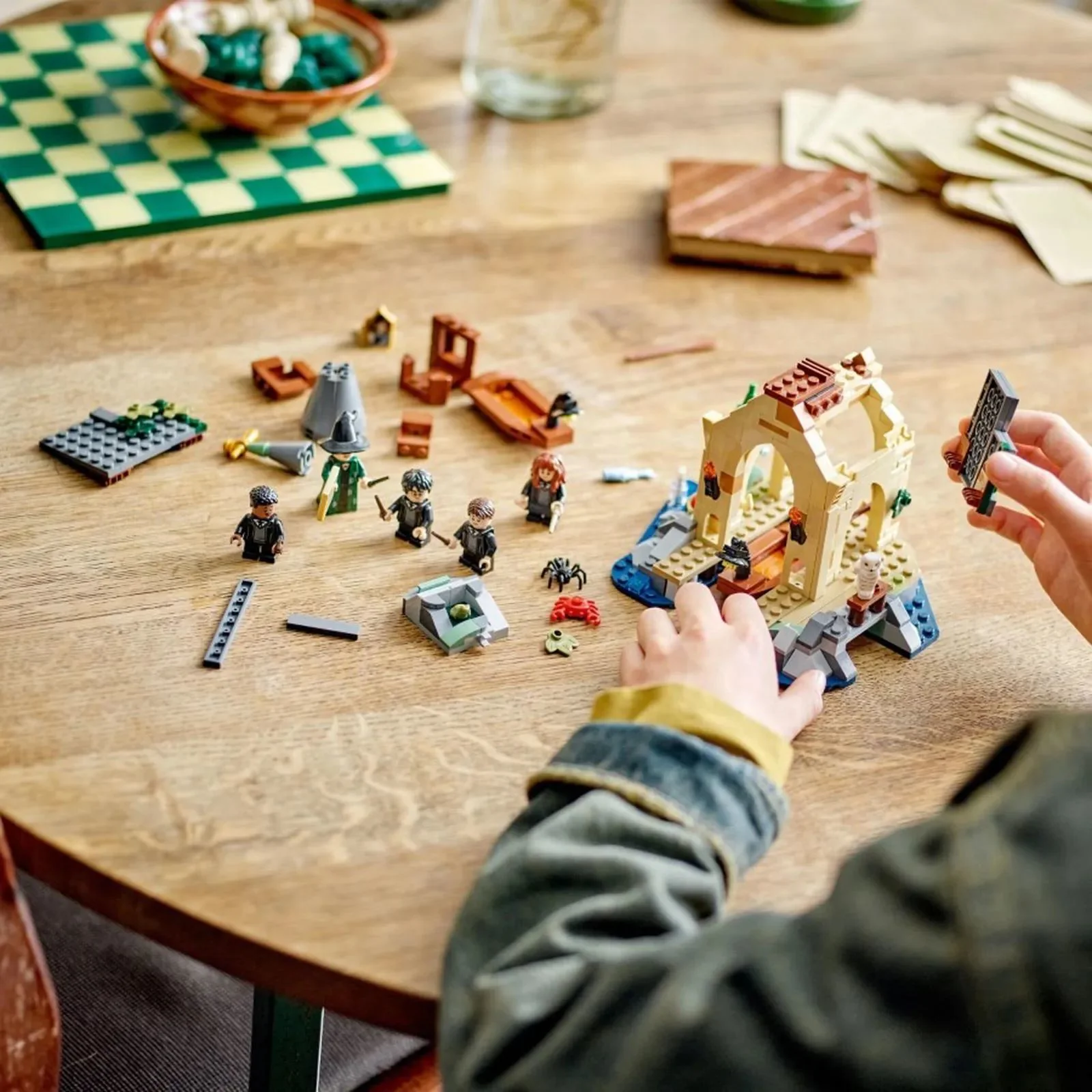 Строительный набор LEGO Harry Potter Причал для лодок у замка Хогвартс, 350 эл. foto