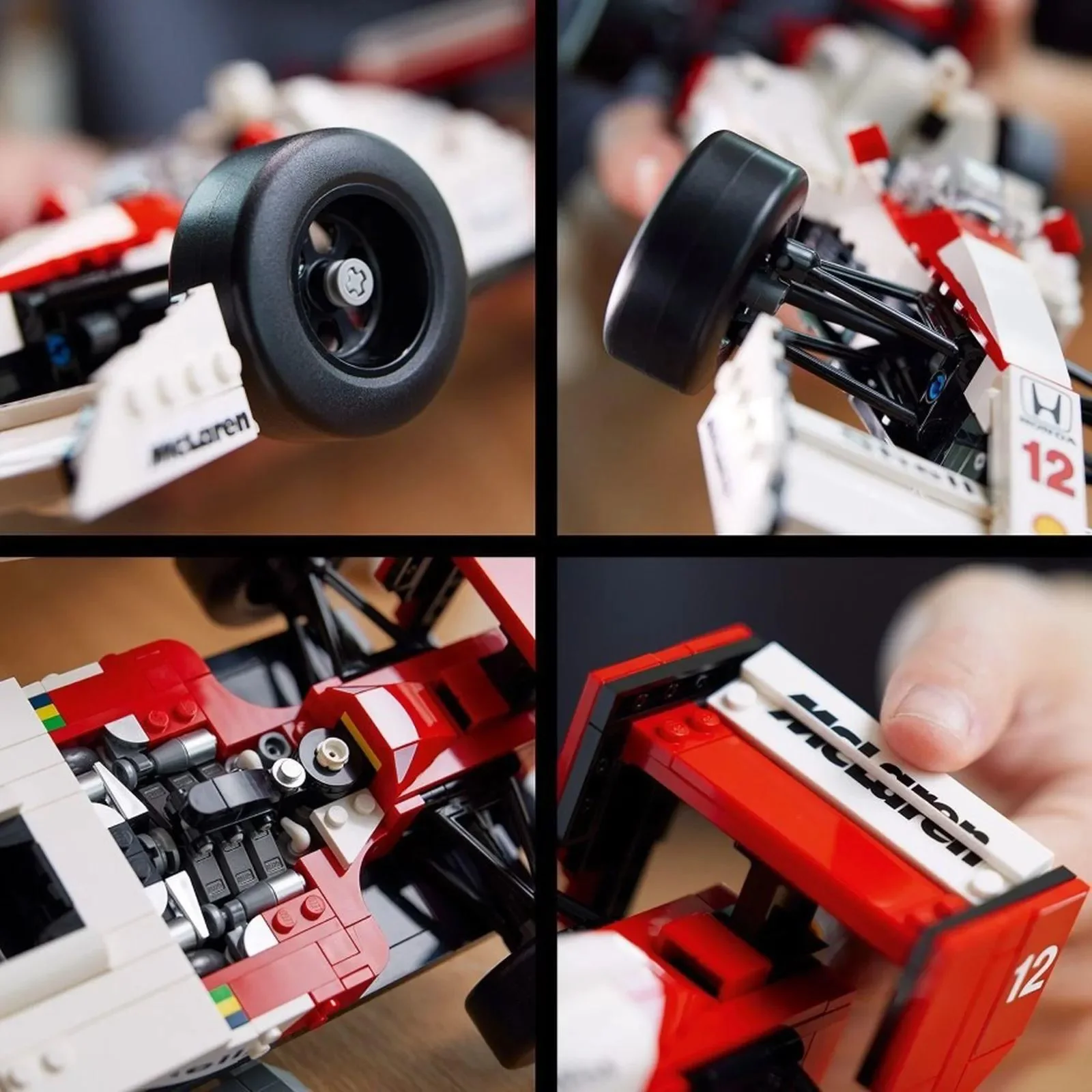 Строительный набор LEGO Icons McLaren MP4/4 и Айртон Сенна, 693 эл. foto
