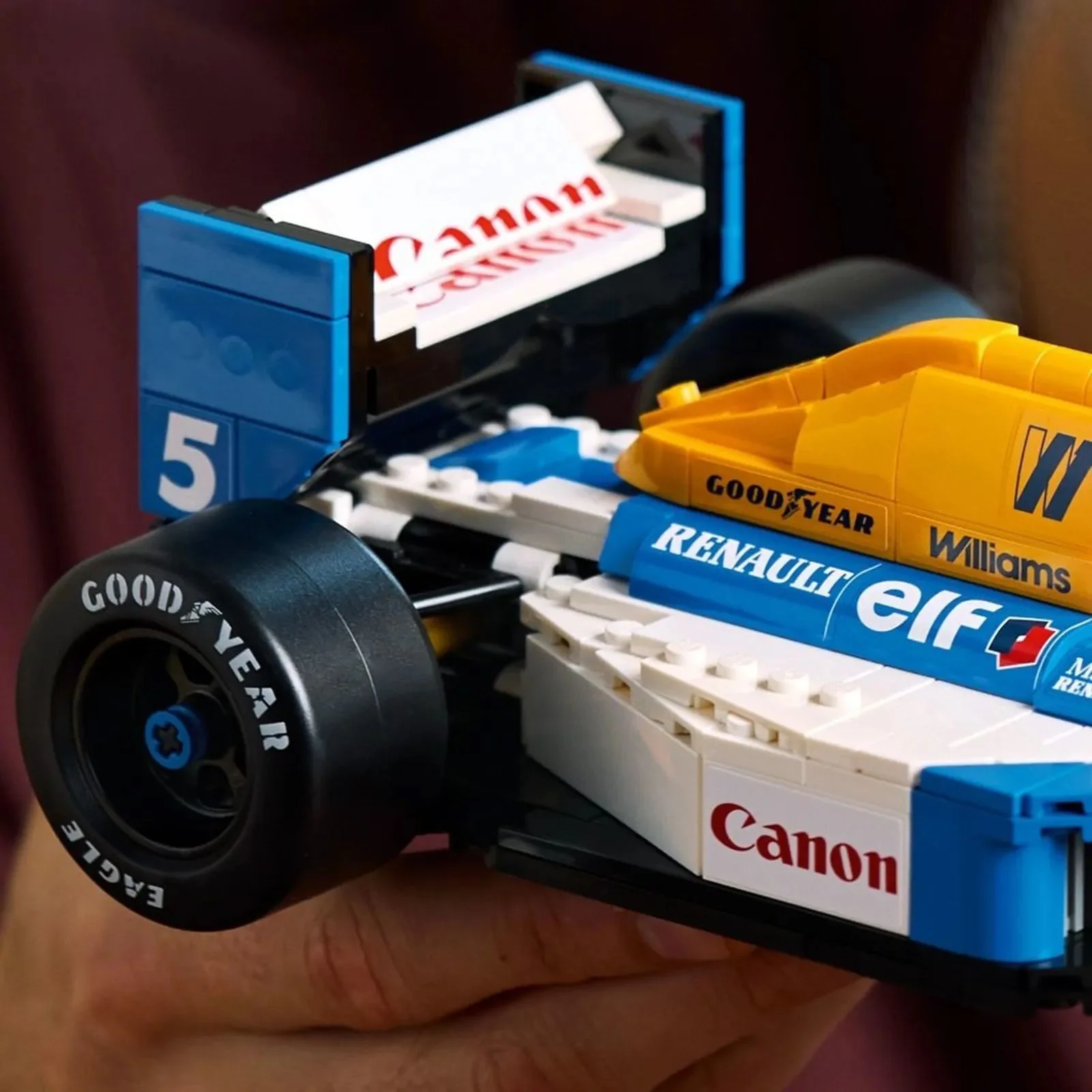Set de constructie LEGO Icons Williams Racing FW14B si Nigel Mansell, 799 el. foto