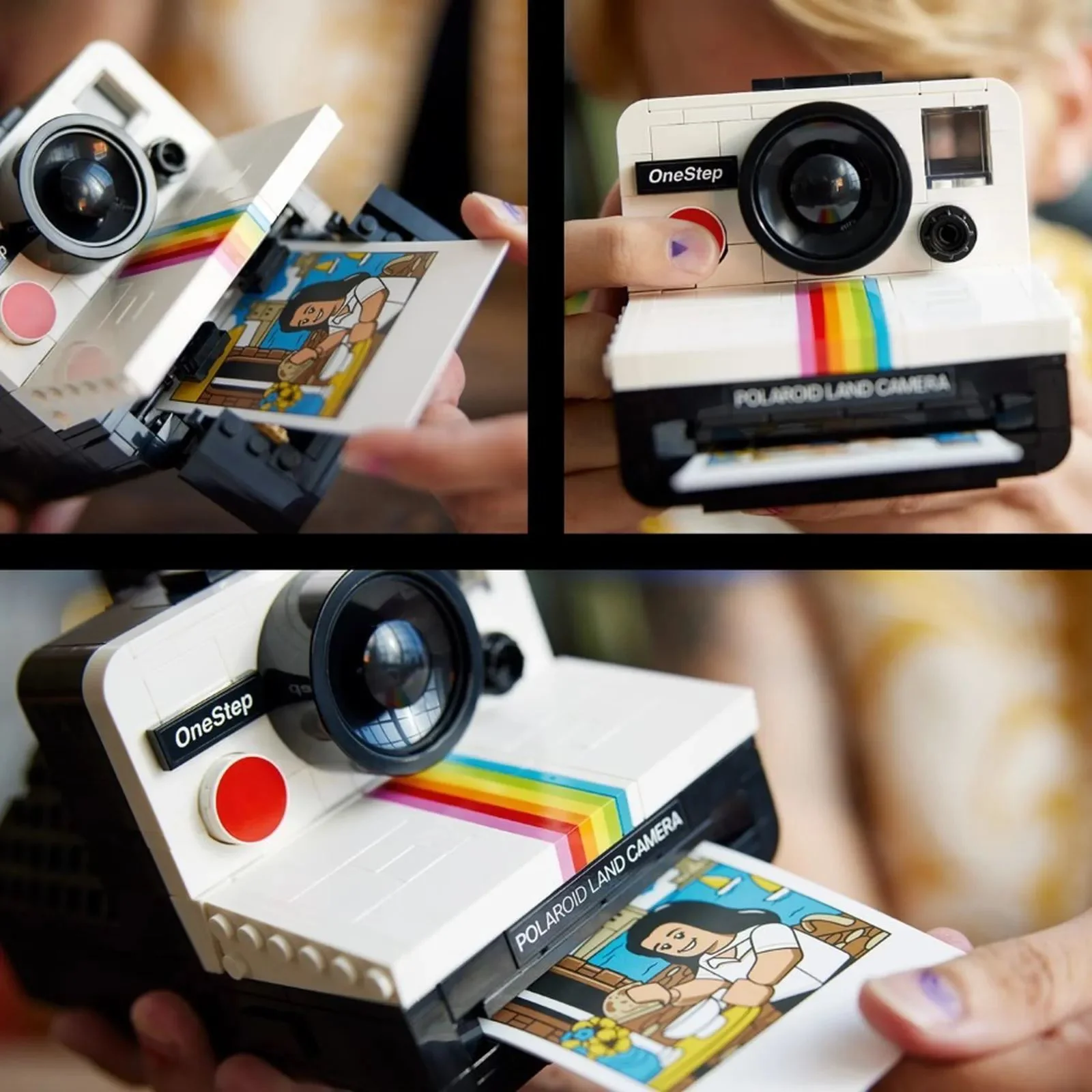 Set de constructie LEGO Ideas Camera Foto Polaroid OneStep SX-70, 516 el. foto