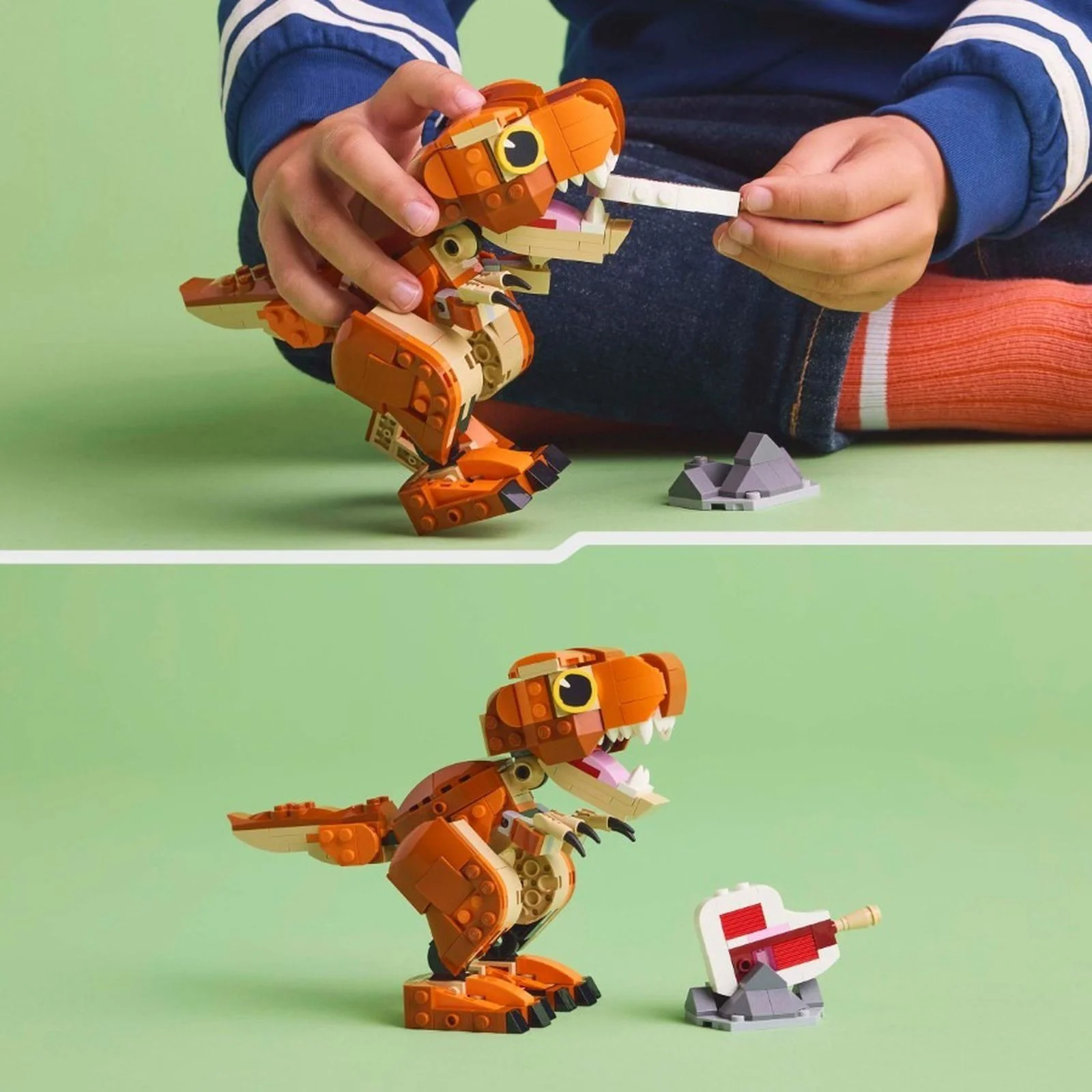 Set de constructie LEGO Jurassic World Little Eatie: T. Rex, 317 el. foto