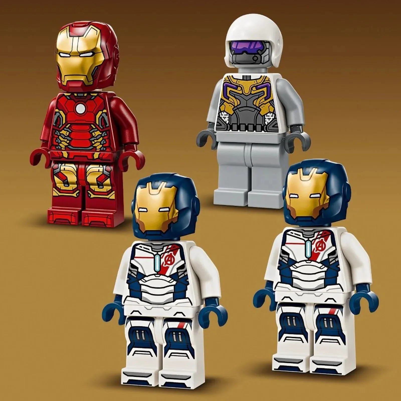 Set de constructie LEGO Marvel Iron Man si Legiunea de Fier vs. Soldat Hydra, 135 el. foto
