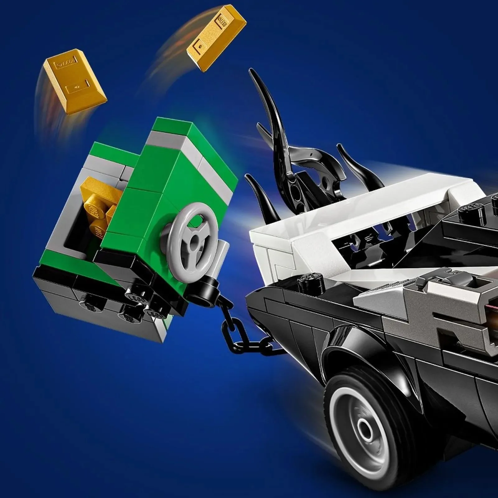 Set de constructie LEGO Marvel Omul Paianjen vs. Masina fortoasa a lui Venom, 254 el. foto