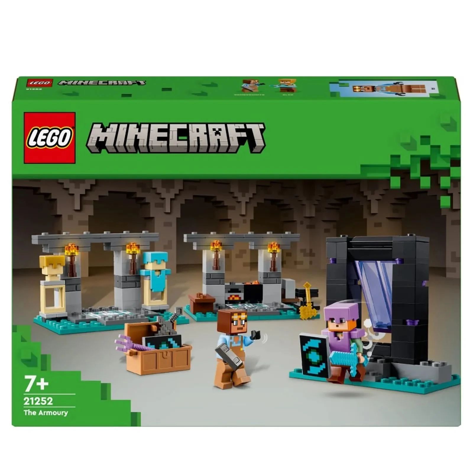 Строительный набор LEGO Minecraft Оружейная, 203 эл. foto