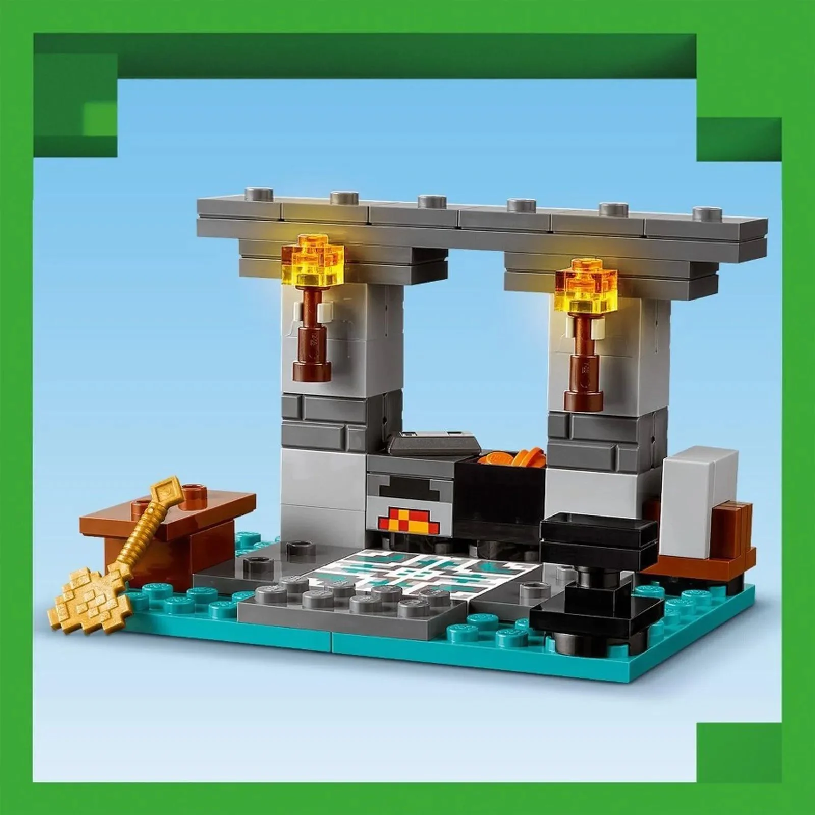 Строительный набор LEGO Minecraft Оружейная, 203 эл. foto