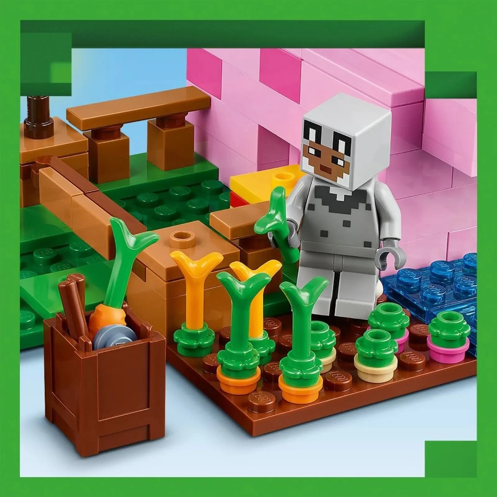 Строительный набор LEGO Minecraft Дом-свинка, 238 эл. foto