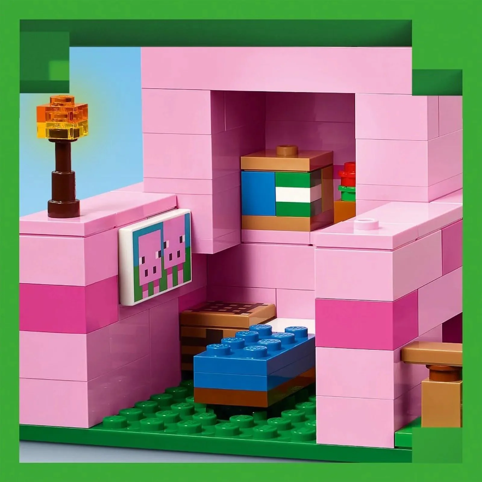 Строительный набор LEGO Minecraft Дом-свинка, 238 эл. foto
