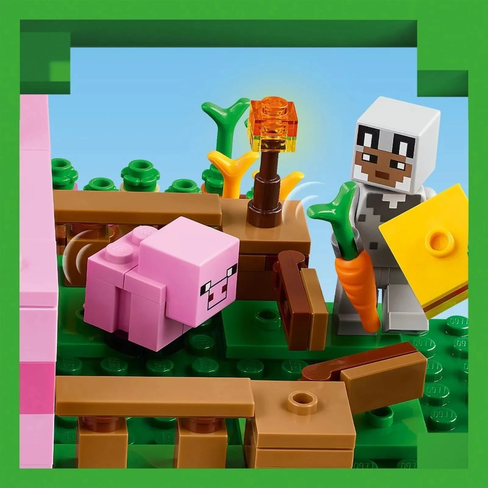 Строительный набор LEGO Minecraft Дом-свинка, 238 эл. foto