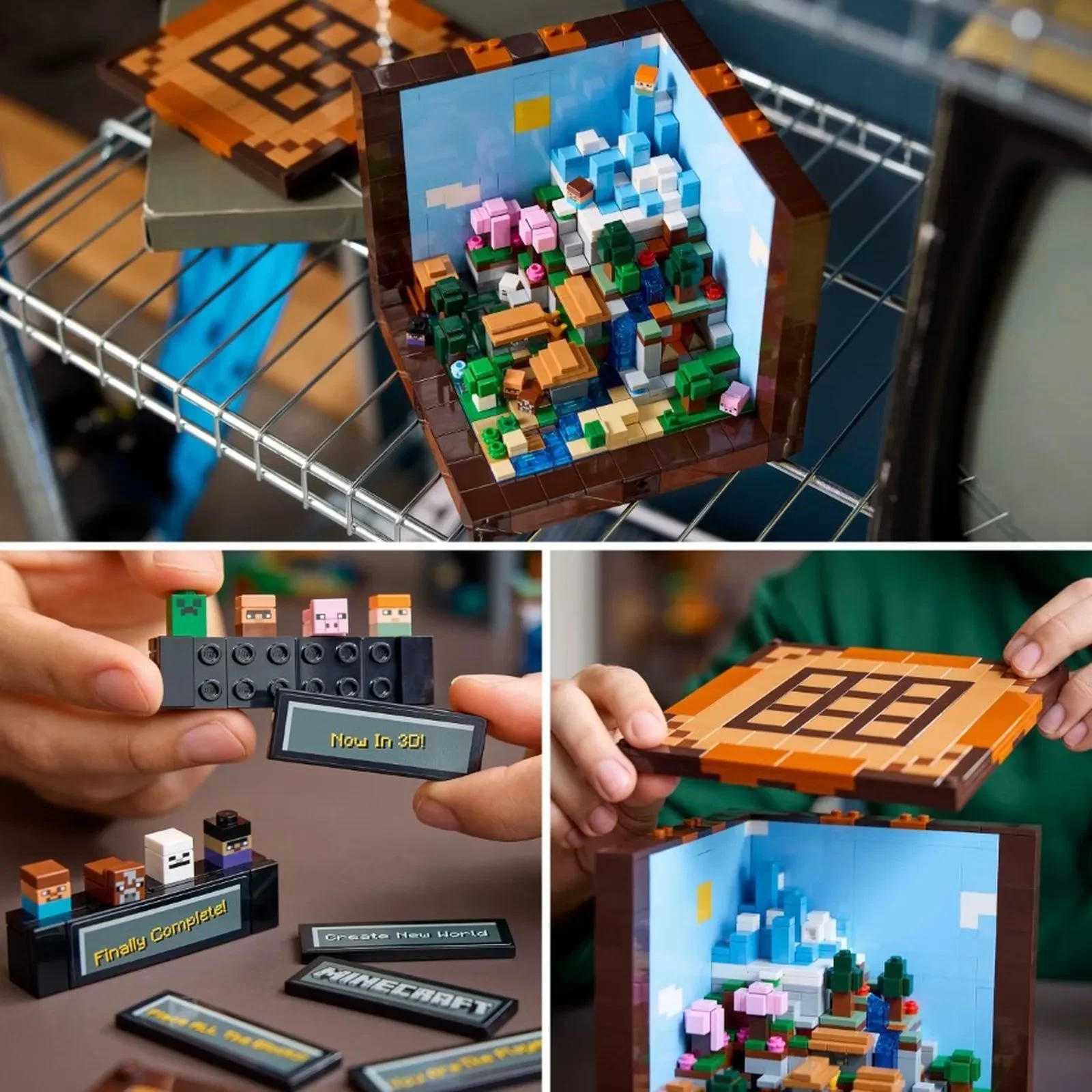 Строительный набор LEGO Minecraft Верстак, 1195 эл.
