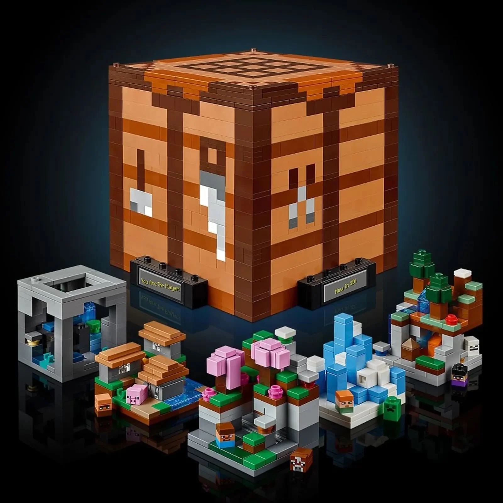 Строительный набор LEGO Minecraft Верстак, 1195 эл.