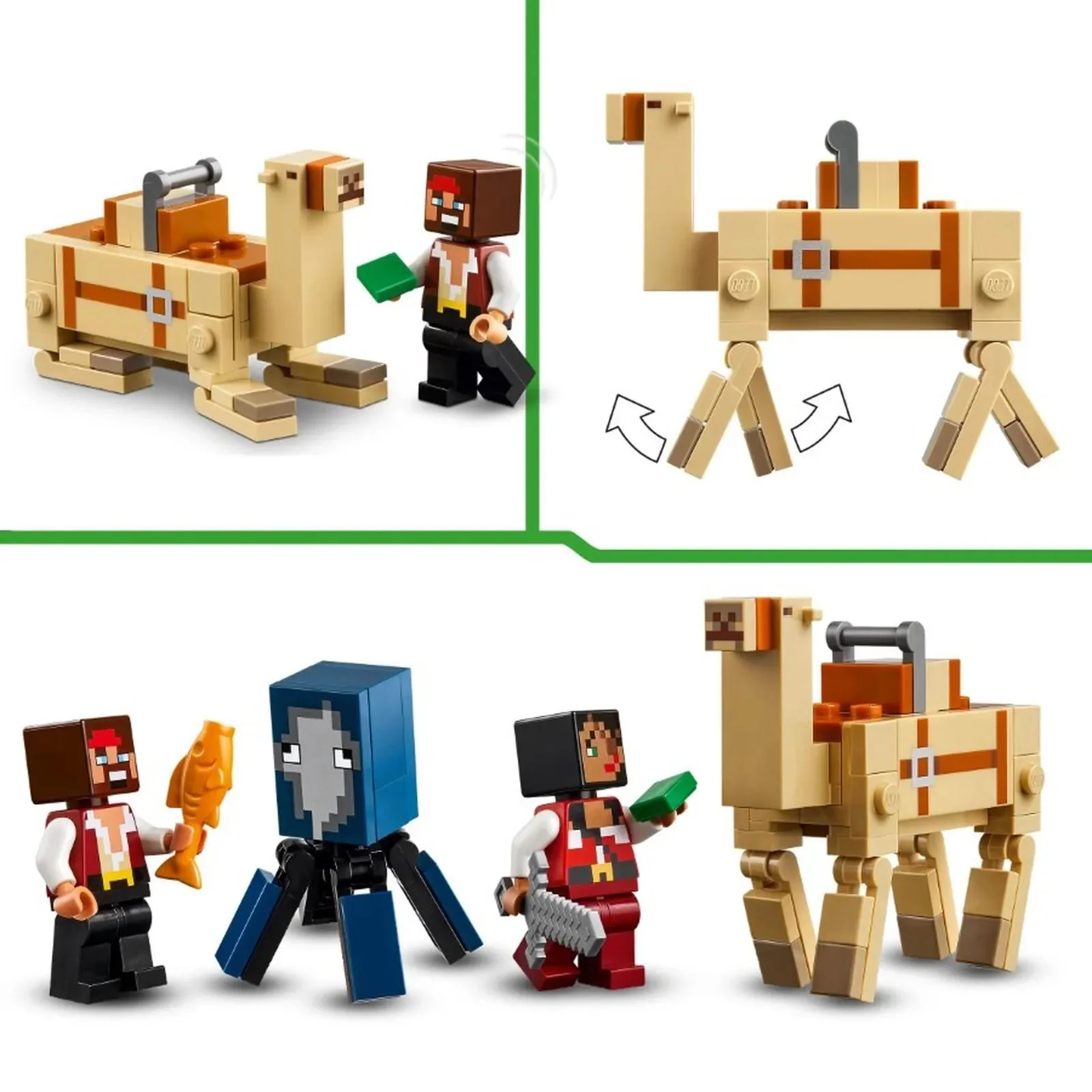 Строительный набор LEGO Minecraft Пиратское путешествие, 166 эл. foto