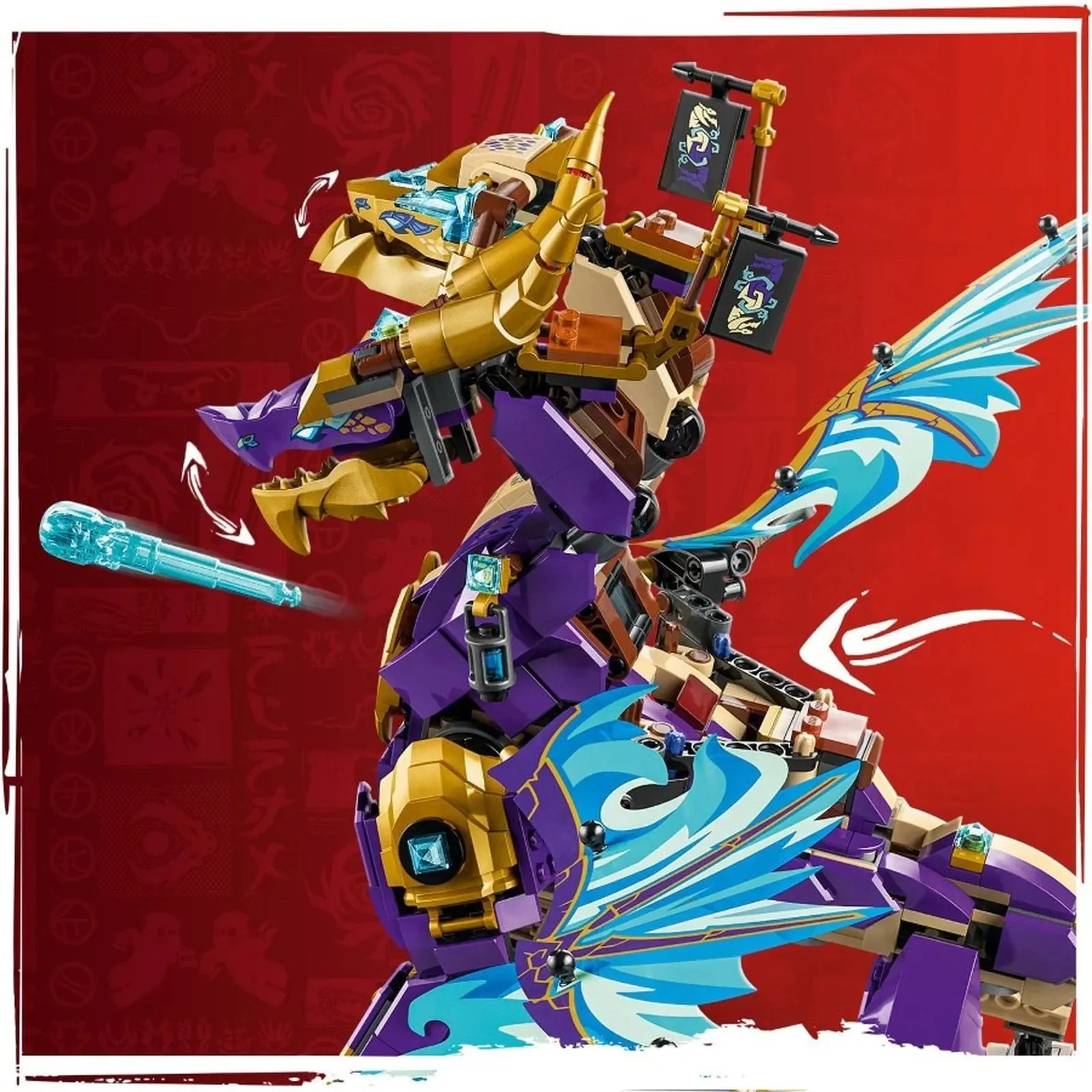 Строительный набор LEGO Ninjago Дракон Сфокусированной Дуги, 869 эл. foto