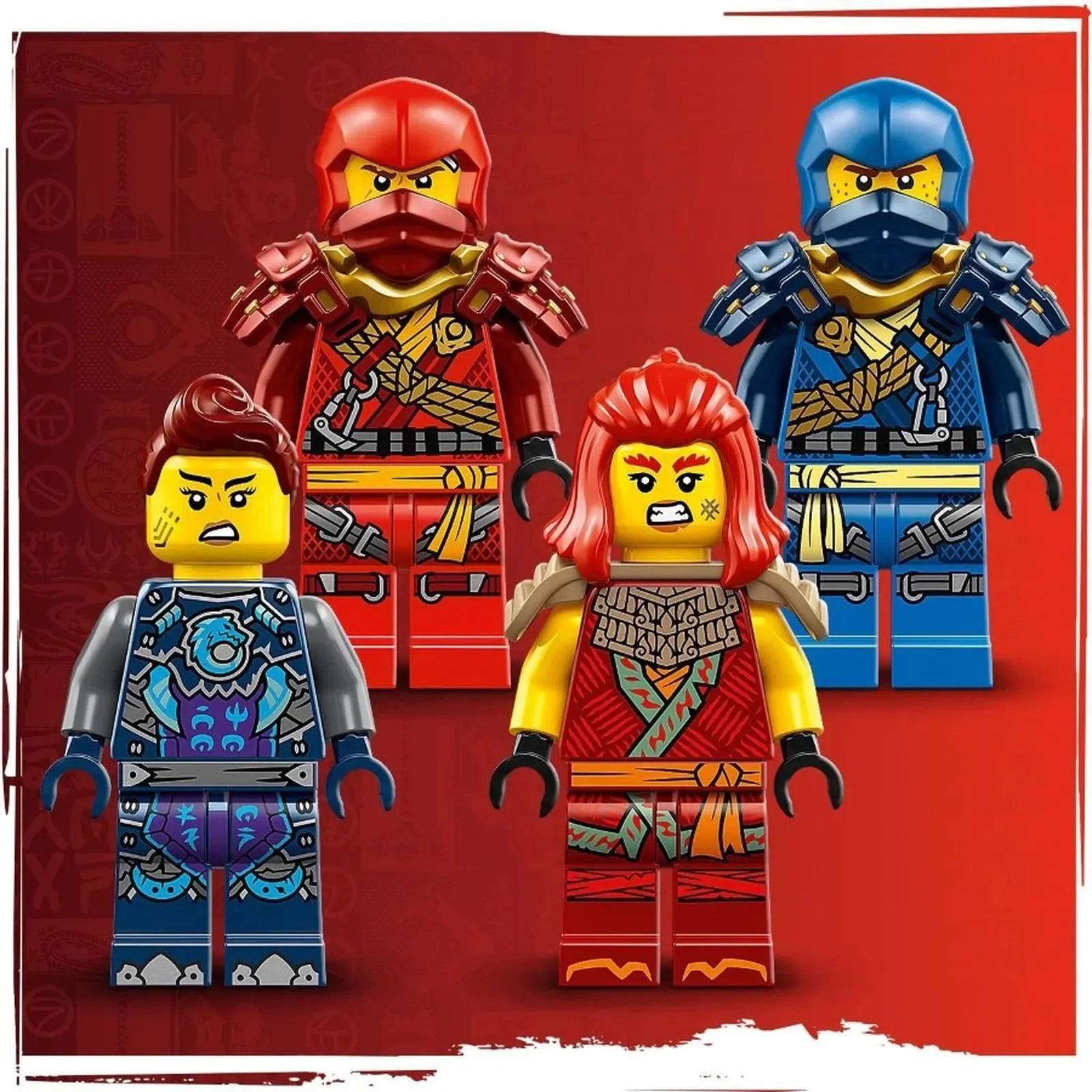 Строительный набор LEGO Ninjago Скалолазный робот Кая, 623 эл. foto
