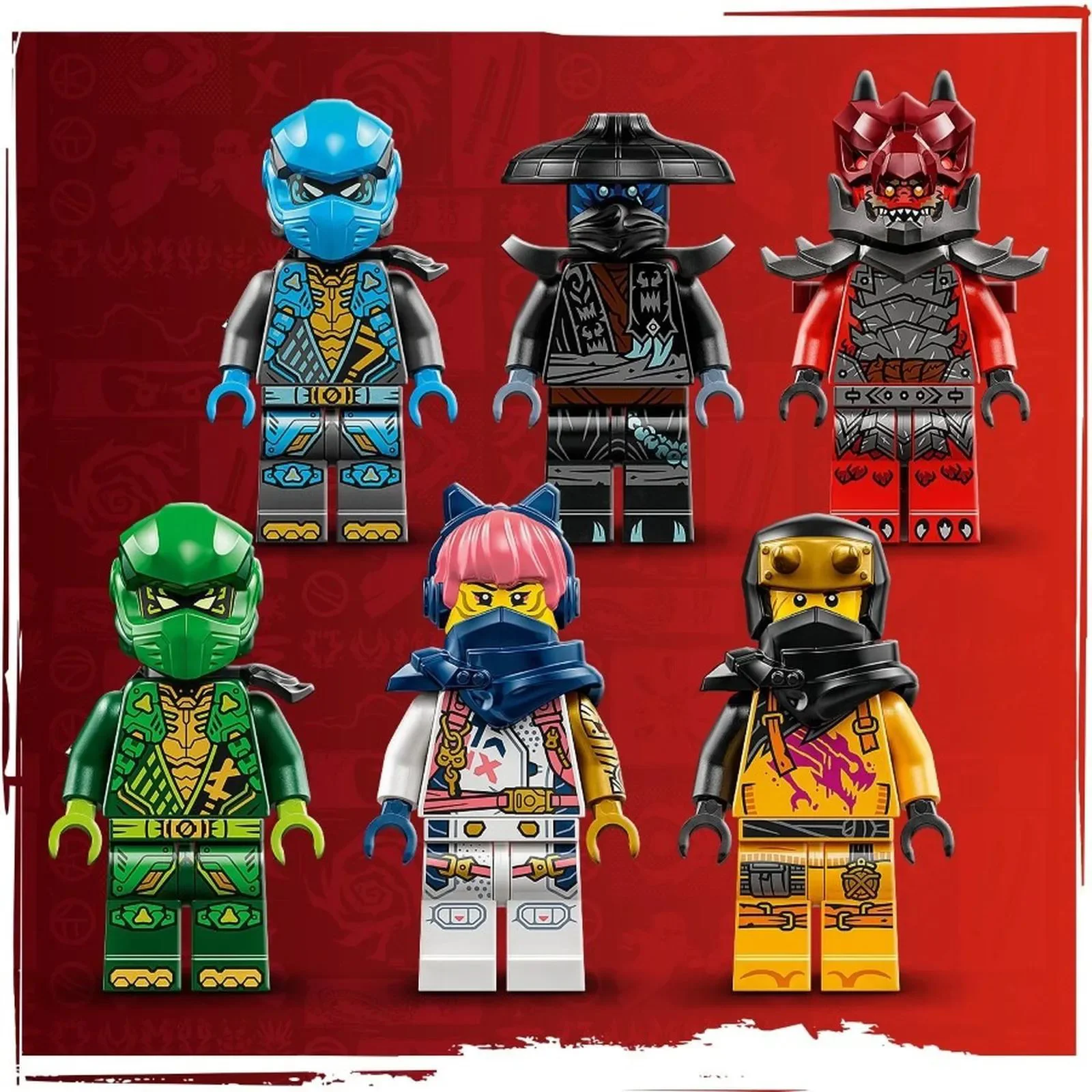 Конструктор LEGO Ninjago Дракон Хаоса Тандерфэнг, 668 эл.