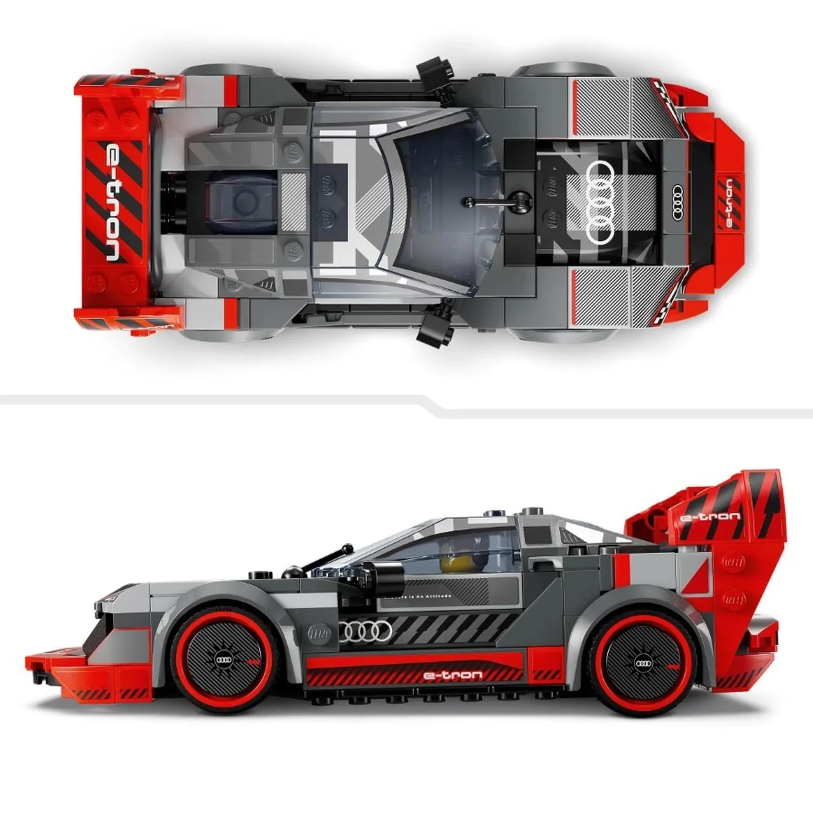Конструктор LEGO Speed Champions Гоночный автомобиль Audi S1 E-Tron Quattro, 274 эл. foto