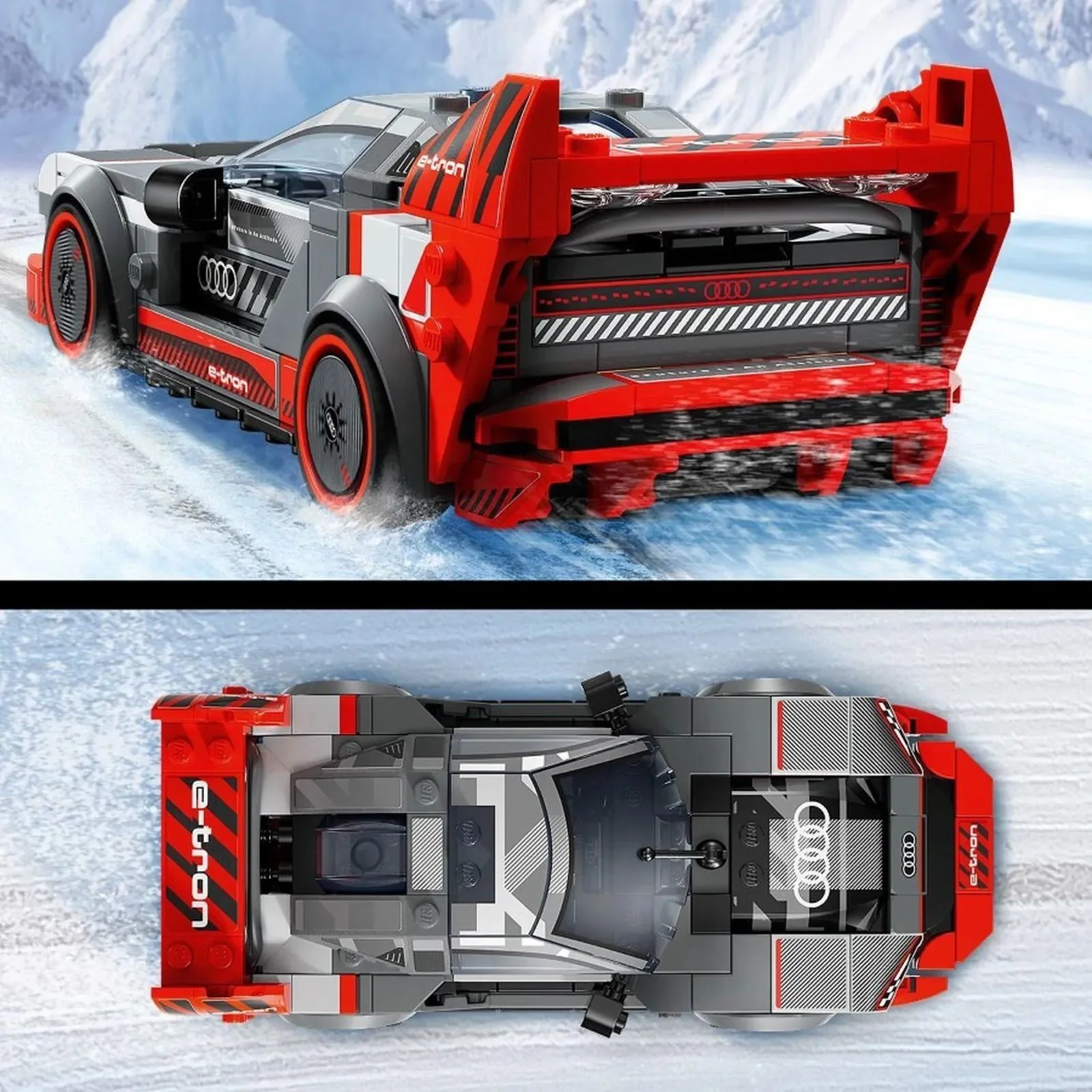 Конструктор LEGO Speed Champions Гоночный автомобиль Audi S1 E-Tron Quattro, 274 эл. foto