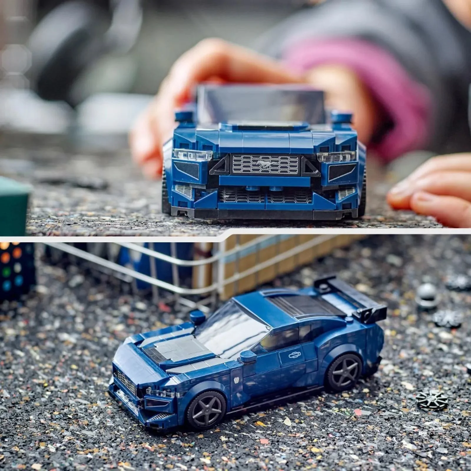 Конструктор LEGO Speed Champions Спортивный автомобиль Ford Mustang Dark Horse, 344 эл. foto