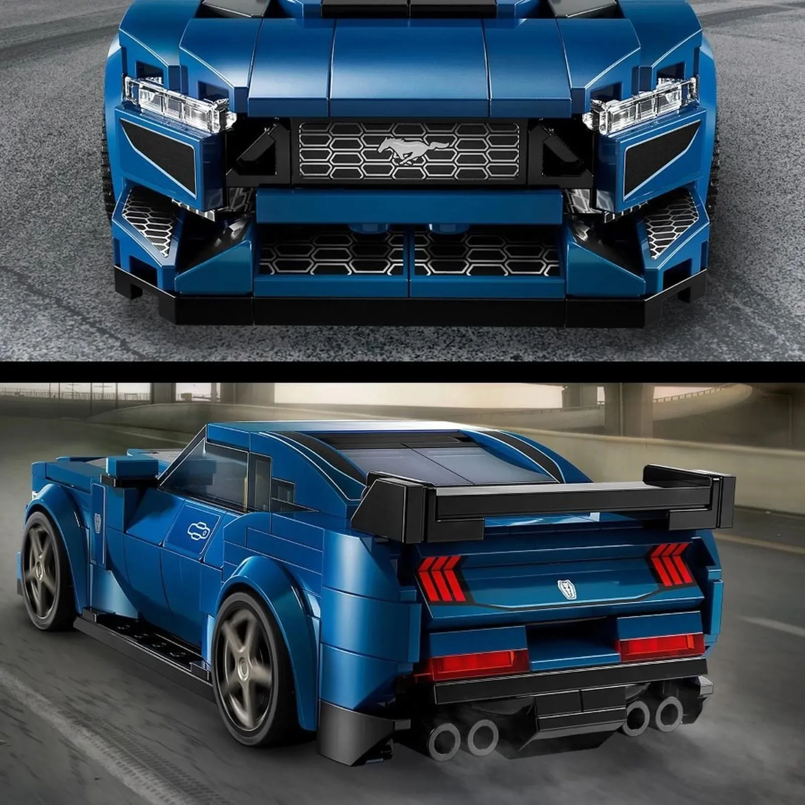 Конструктор LEGO Speed Champions Спортивный автомобиль Ford Mustang Dark Horse, 344 эл. foto