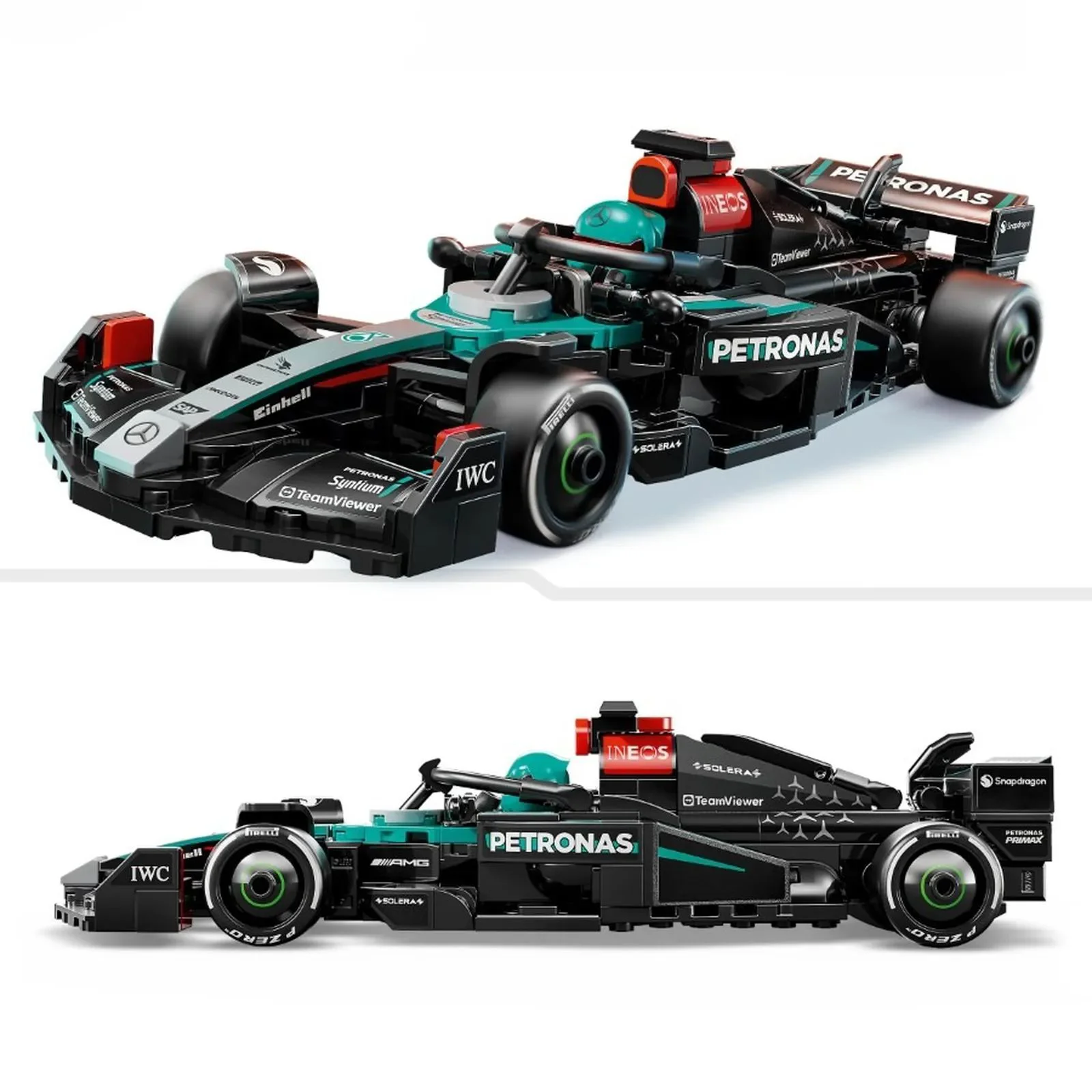 Конструктор LEGO Speed Champions Гоночный болид Mercedes-AMG F1 W15, 267 эл. foto
