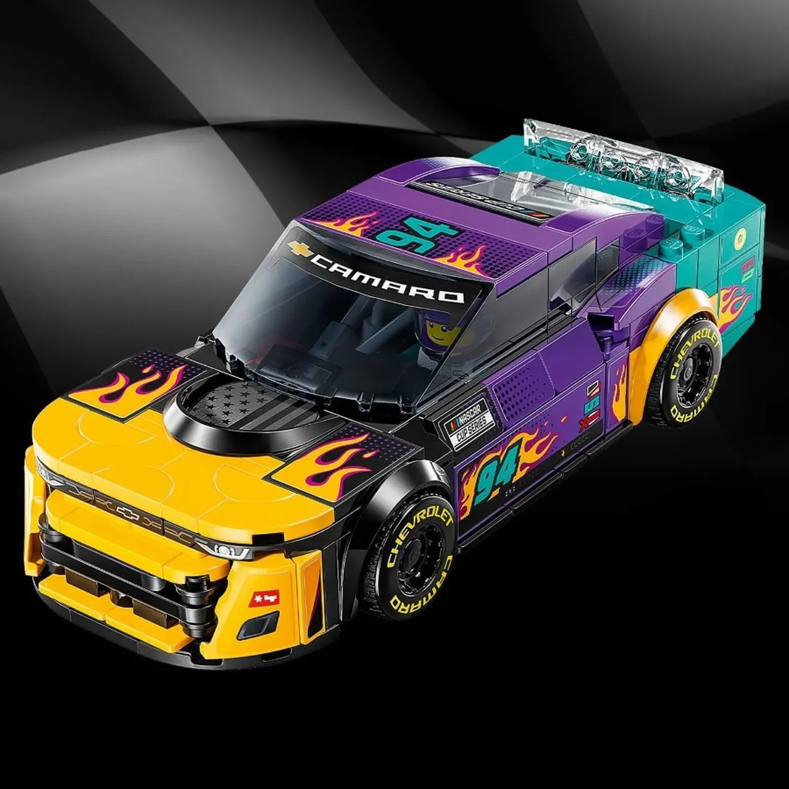 Конструктор LEGO Speed Champions NASCAR Next Gen Chevrolet Camaro ZL1, 328 эл. foto