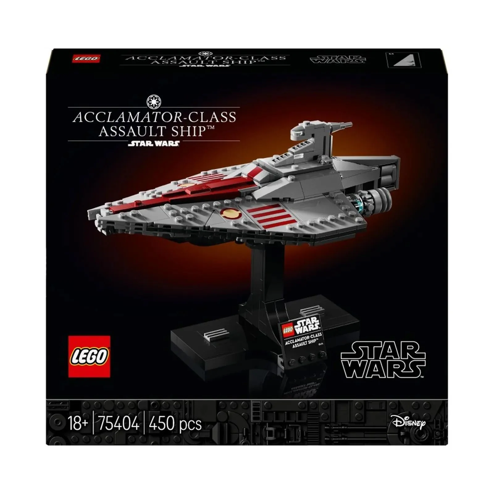 Set de constructie LEGO Star Wars Nava de asalt din clasa Acclamator, 450 el. foto