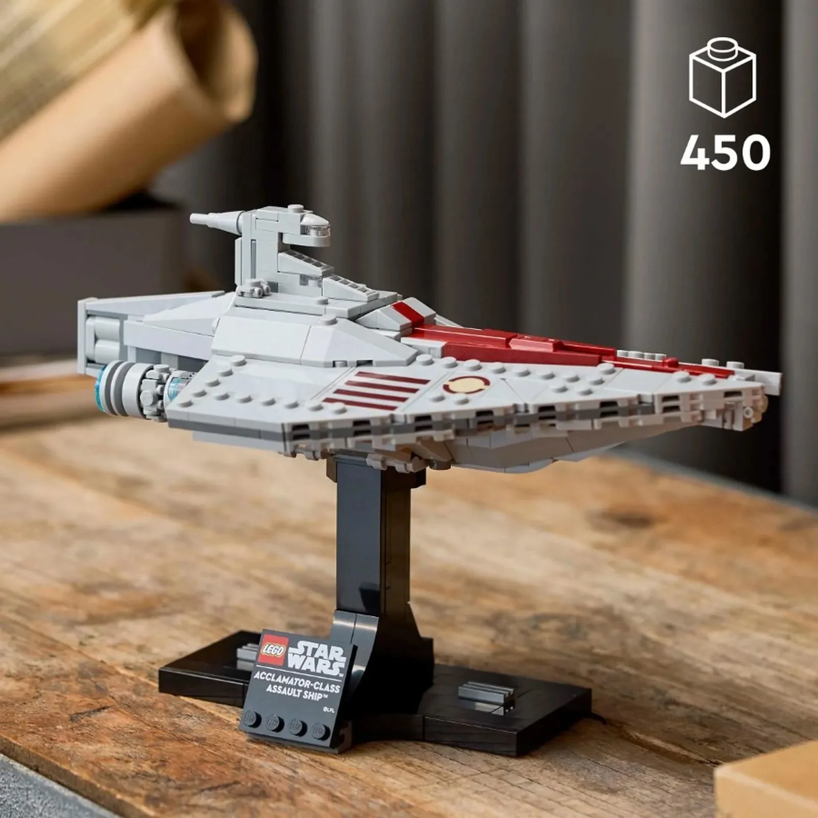 Set de constructie LEGO Star Wars Nava de asalt din clasa Acclamator, 450 el. foto