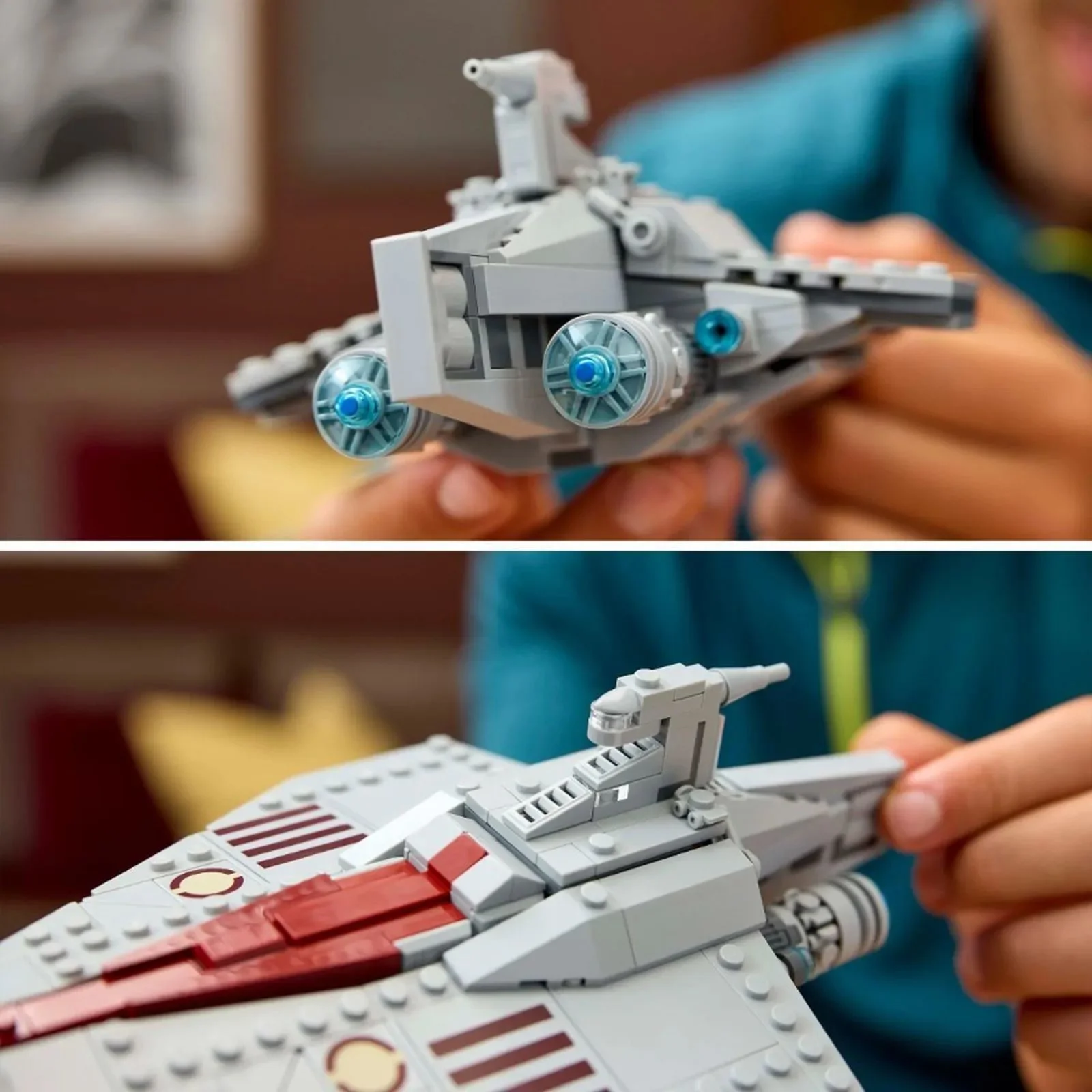 Set de constructie LEGO Star Wars Nava de asalt din clasa Acclamator, 450 el. foto