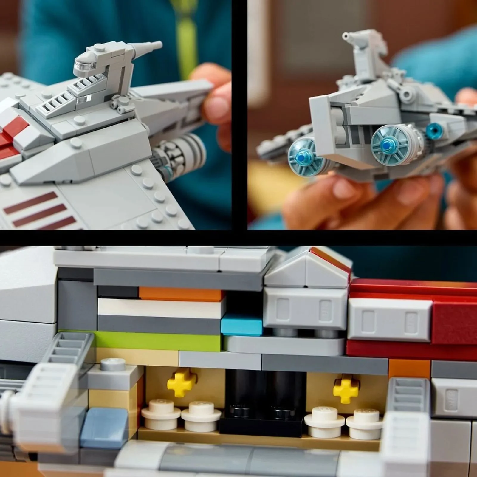 Set de constructie LEGO Star Wars Nava de asalt din clasa Acclamator, 450 el. foto