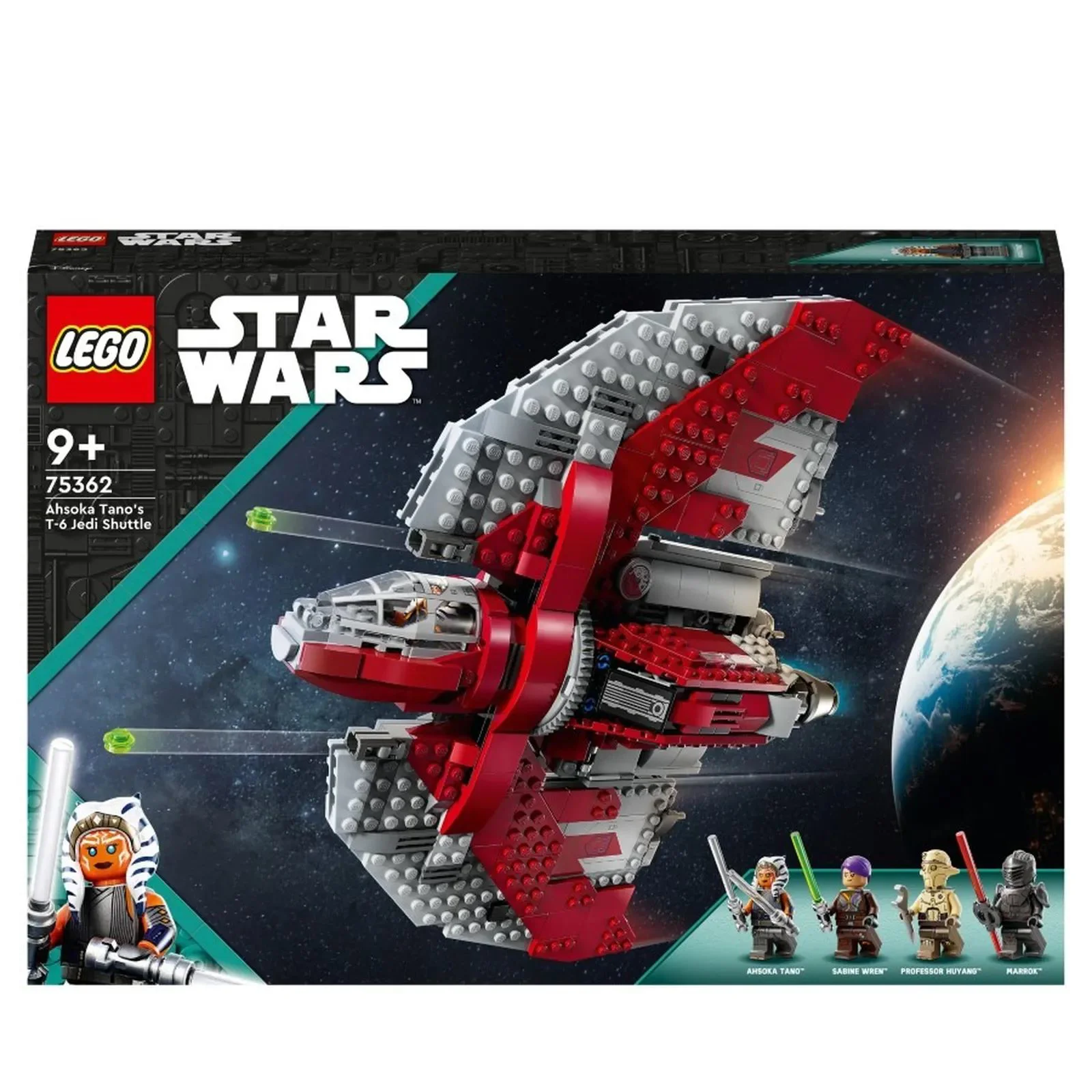 Конструктор LEGO Star Wars Истребитель-шаатл джедаев T-6 Асоки Тано, 601 эл. foto