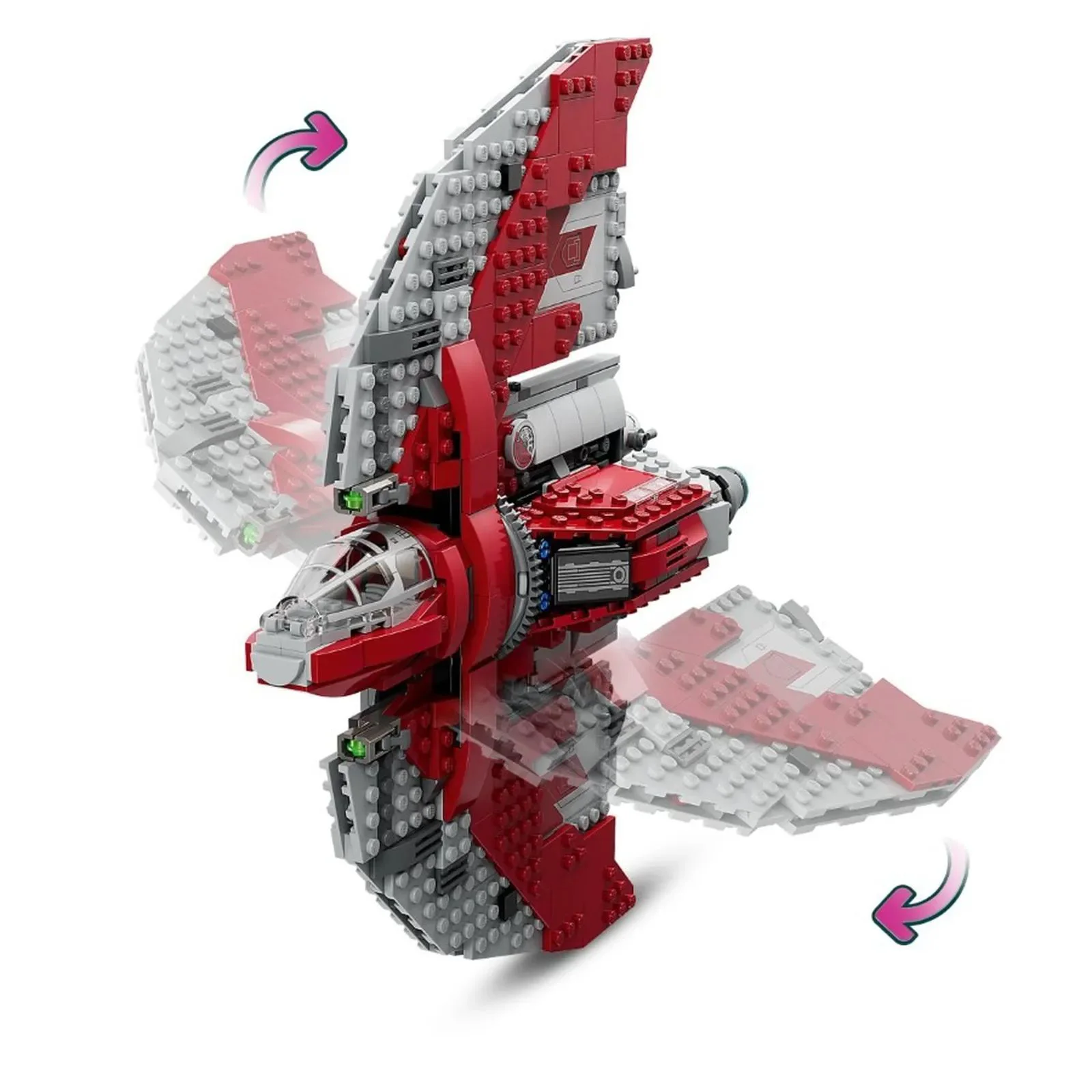 Конструктор LEGO Star Wars Истребитель-шаатл джедаев T-6 Асоки Тано, 601 эл. foto