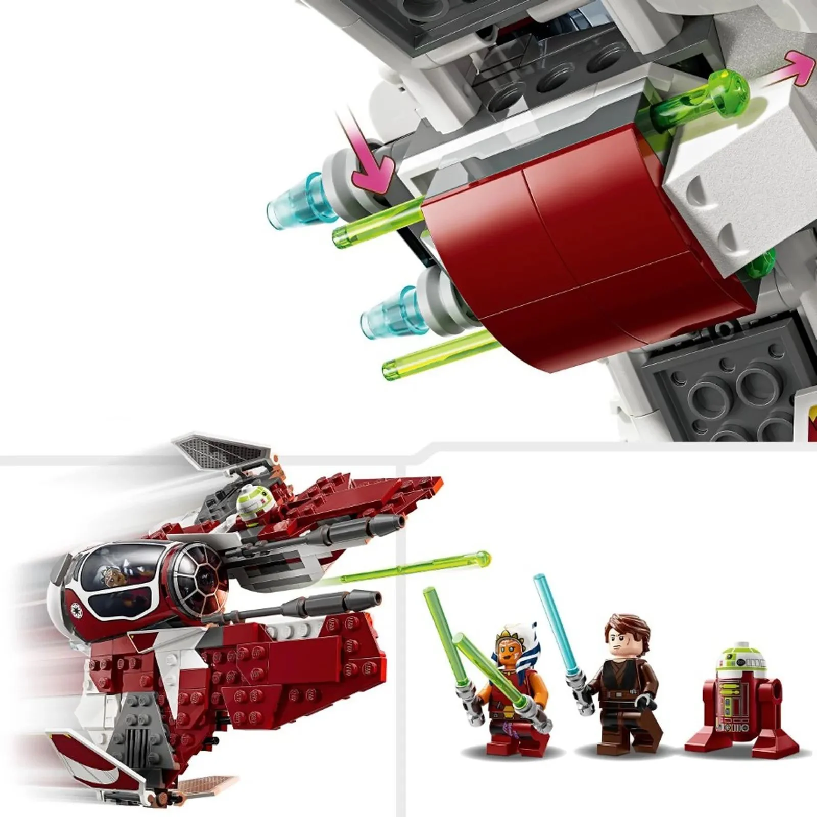 Конструктор LEGO Star Wars Истребитель-Интерцептор джедаев Асоки, 290 эл. foto
