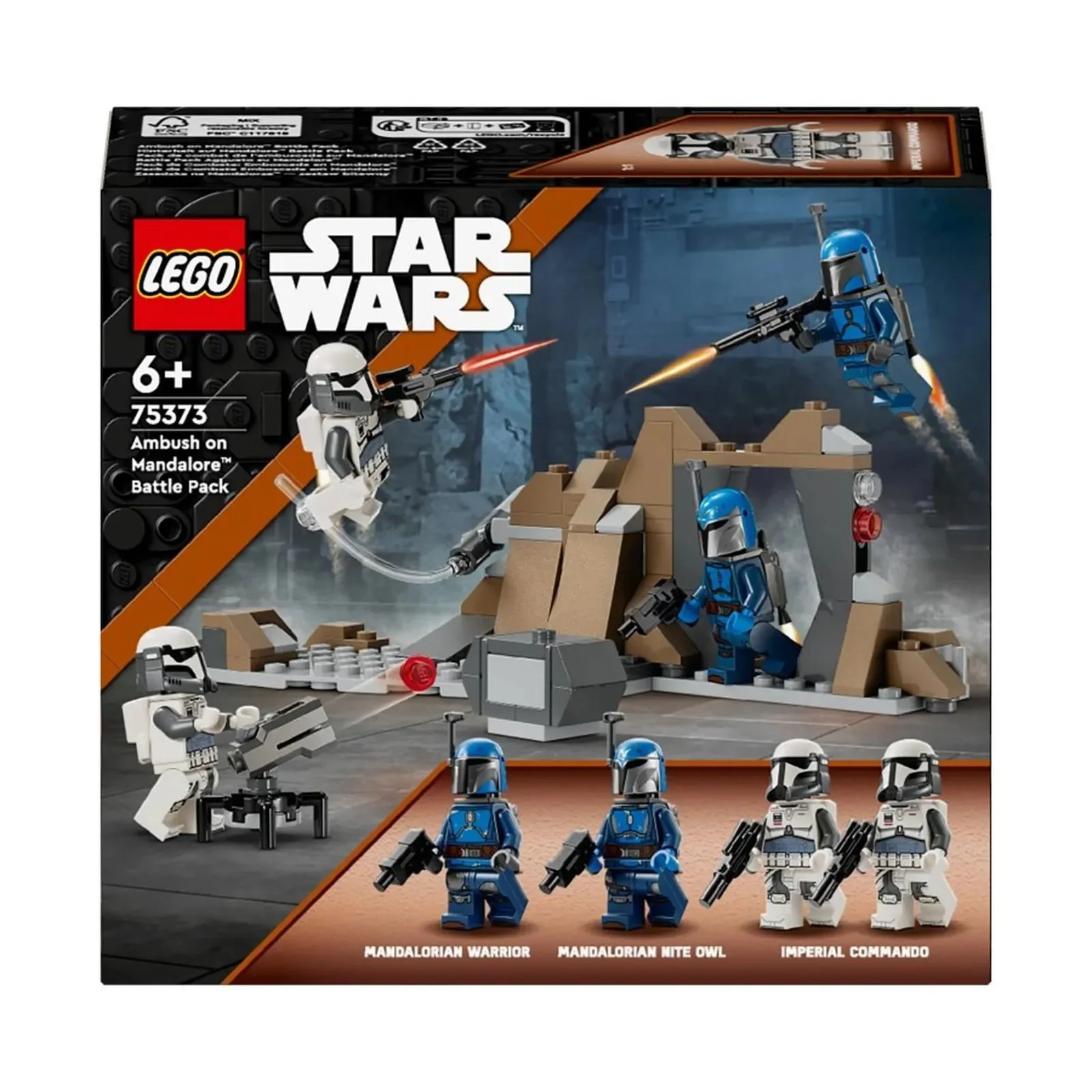 Set de constructie LEGO Star Wars Pachet de lupta Ambuscada pe Mandalore, 109 el. foto