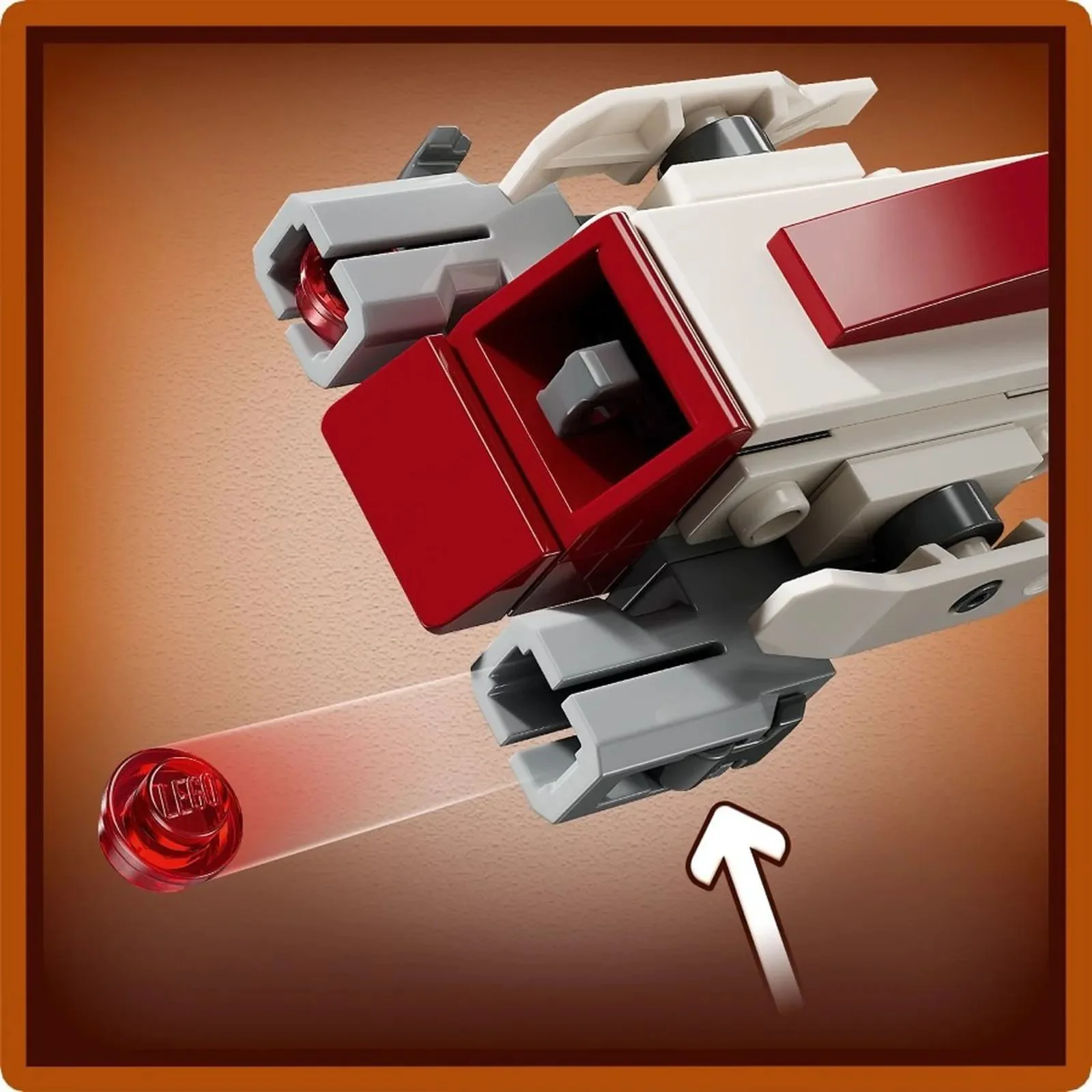 Set de constructie LEGO Star Wars Evadare pe motocicleta de viteza BARC, 221 el. foto