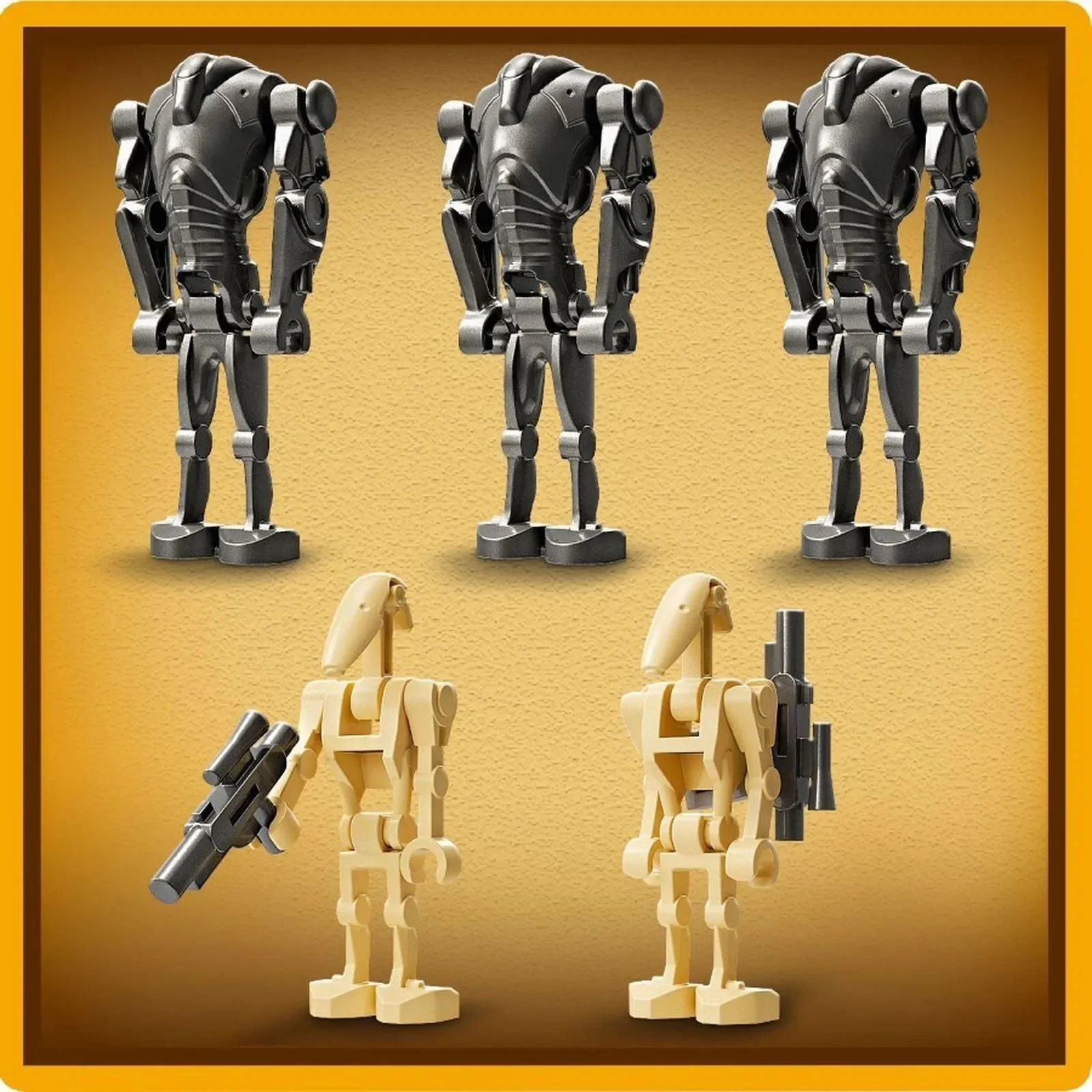 Set de constructie LEGO Star Wars Pachet de lupta Clone Trooper si droid de lupta, 215 el. foto