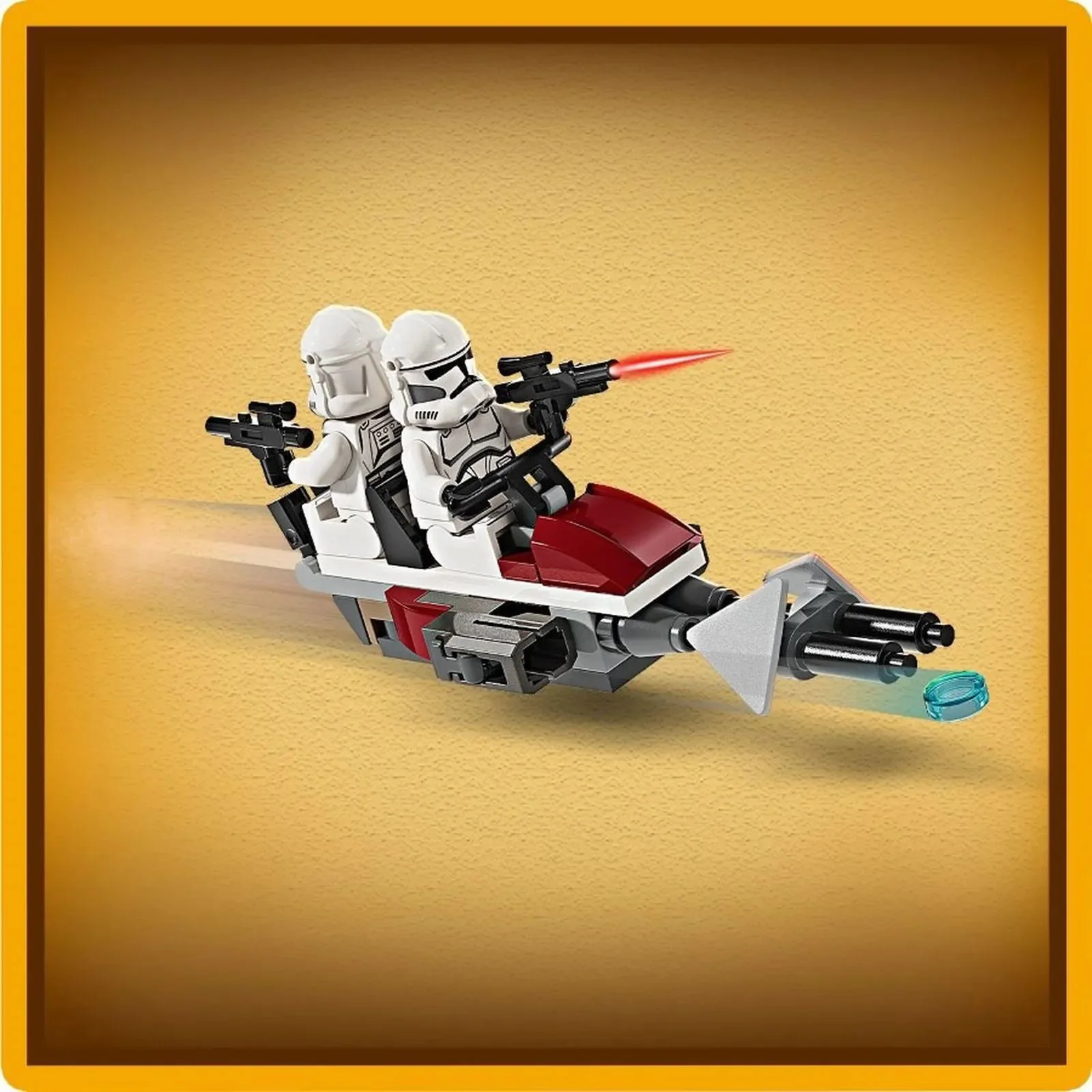 Set de constructie LEGO Star Wars Pachet de lupta Clone Trooper si droid de lupta, 215 el. foto