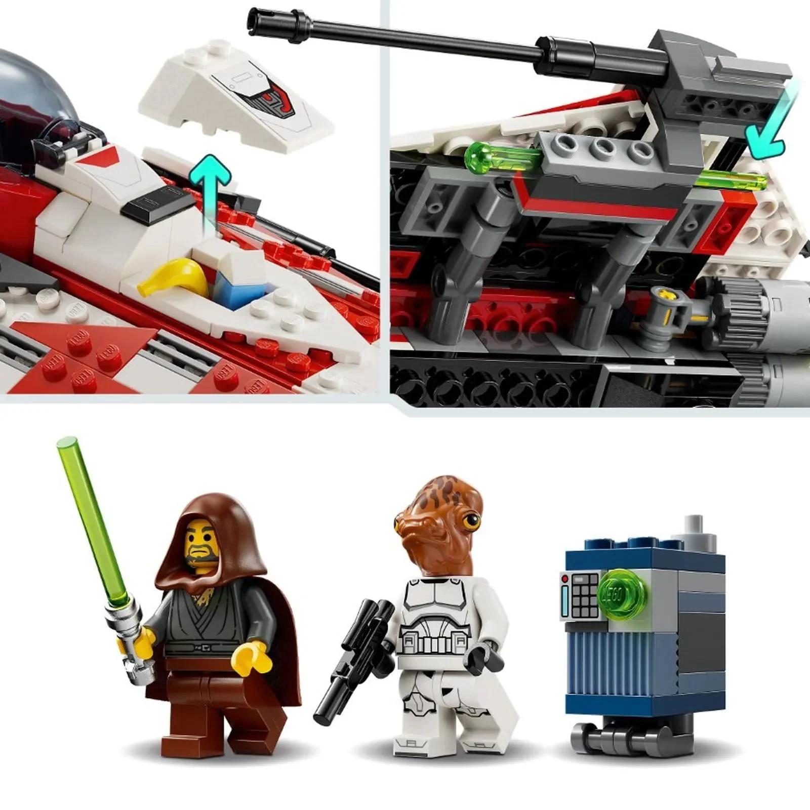 Строительный набор LEGO Star Wars Космический корабль джедая Боба, 305 эл. foto