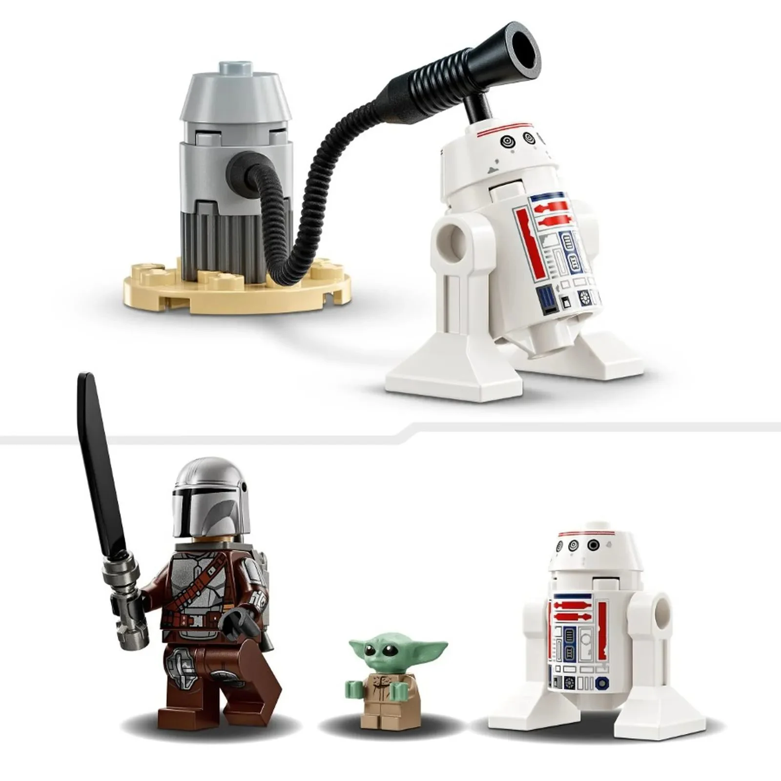 Строительный набор LEGO Star Wars Звёздный истребитель N-1 Мандо и Грогу, 92 эл. foto