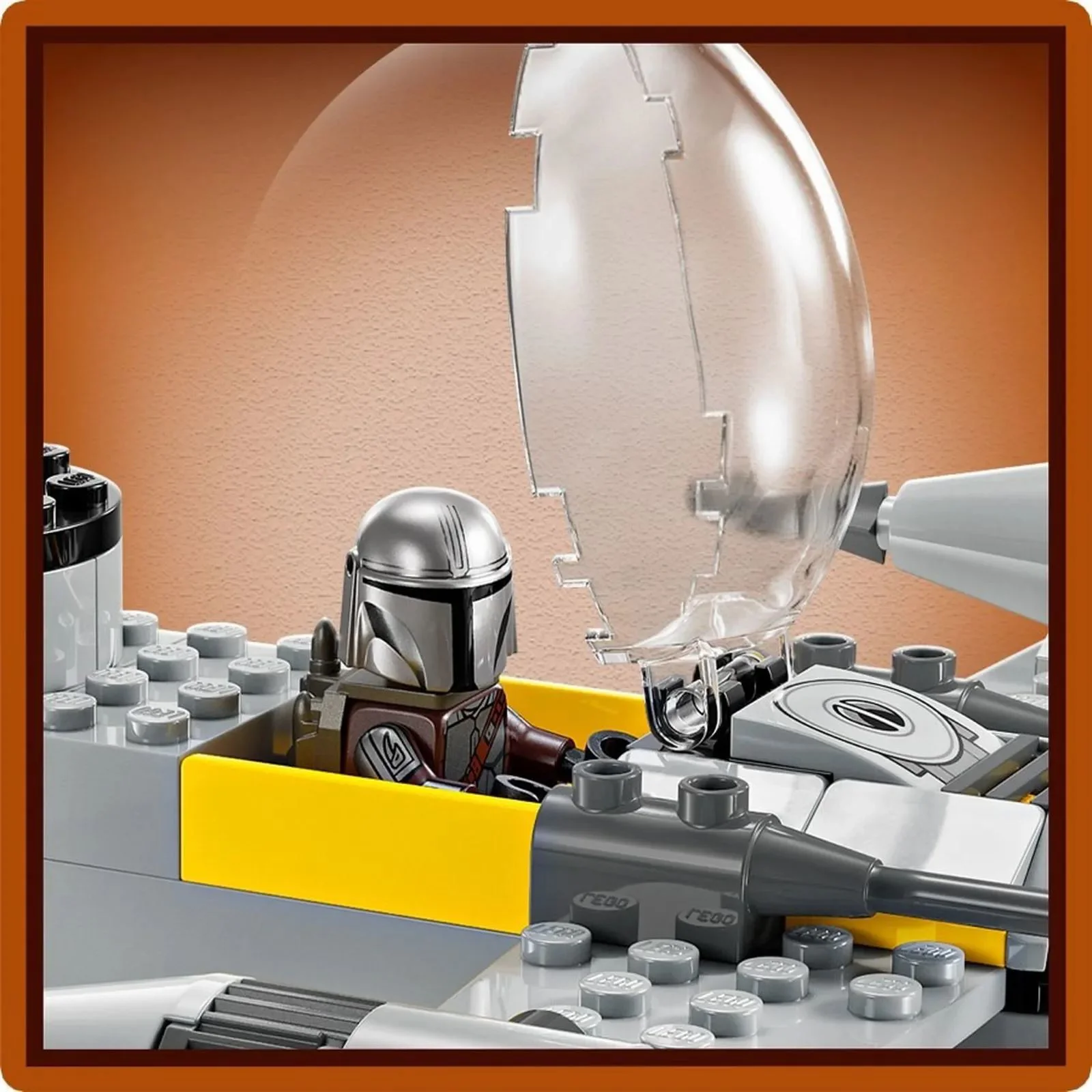 Строительный набор LEGO Star Wars Звёздный истребитель N-1 Мандо и Грогу, 92 эл. foto
