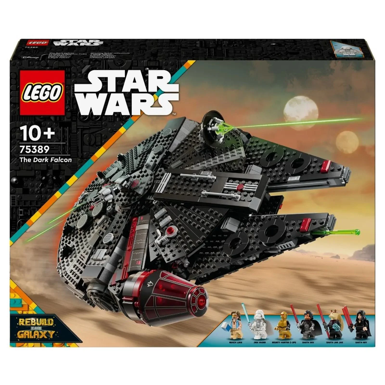 Set de constructie LEGO Star Wars Falcon intunecat, 1578 el. foto