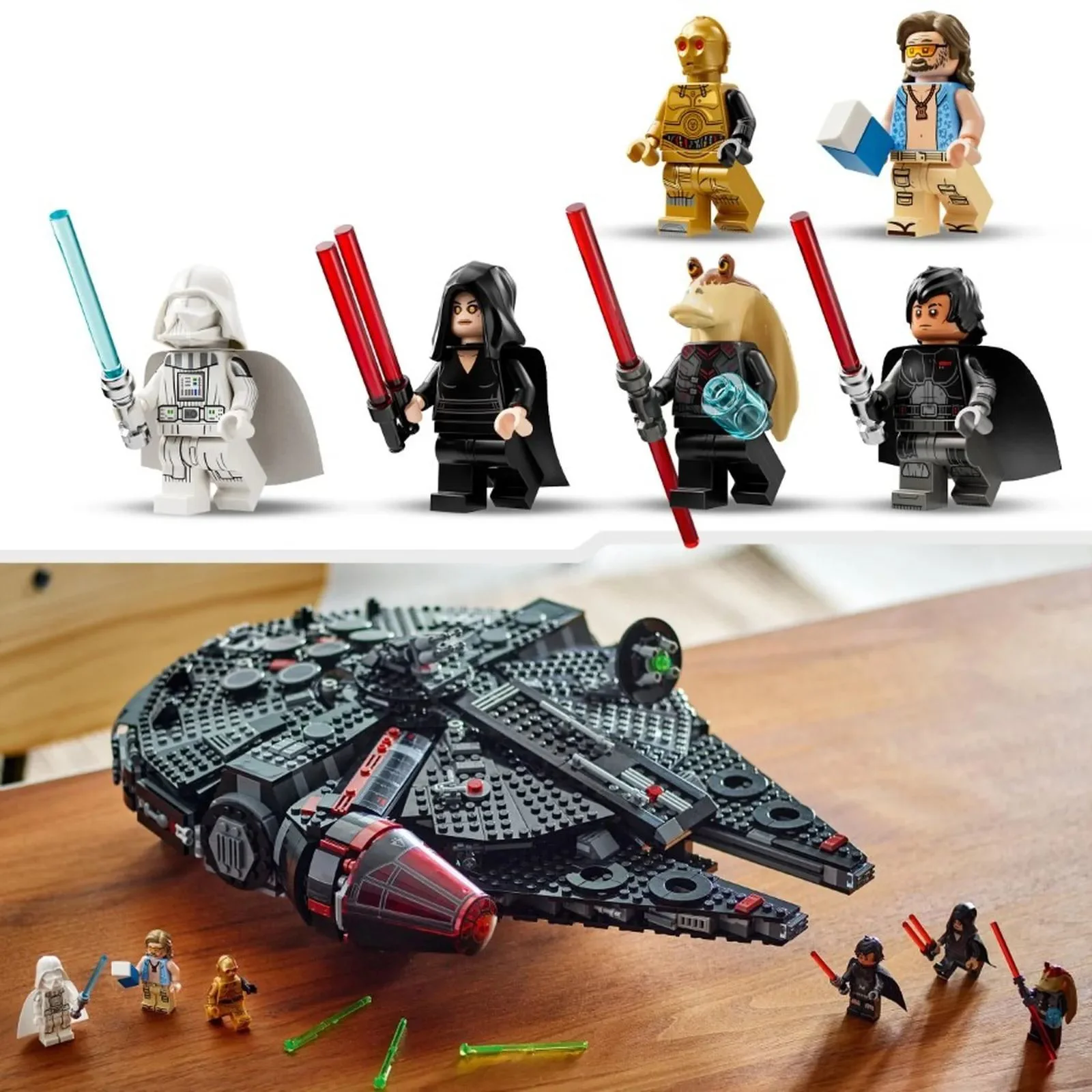 Set de constructie LEGO Star Wars Falcon intunecat, 1578 el. foto