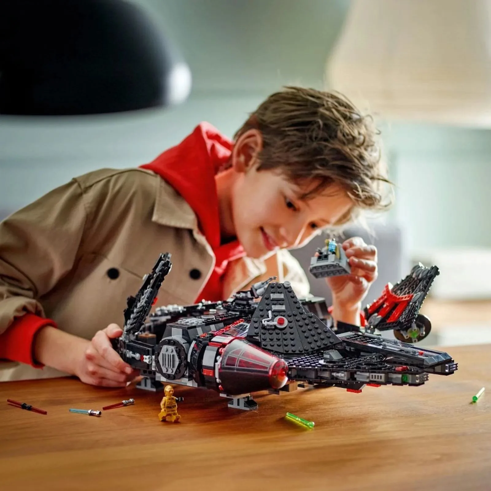 Set de constructie LEGO Star Wars Falcon intunecat, 1578 el. foto