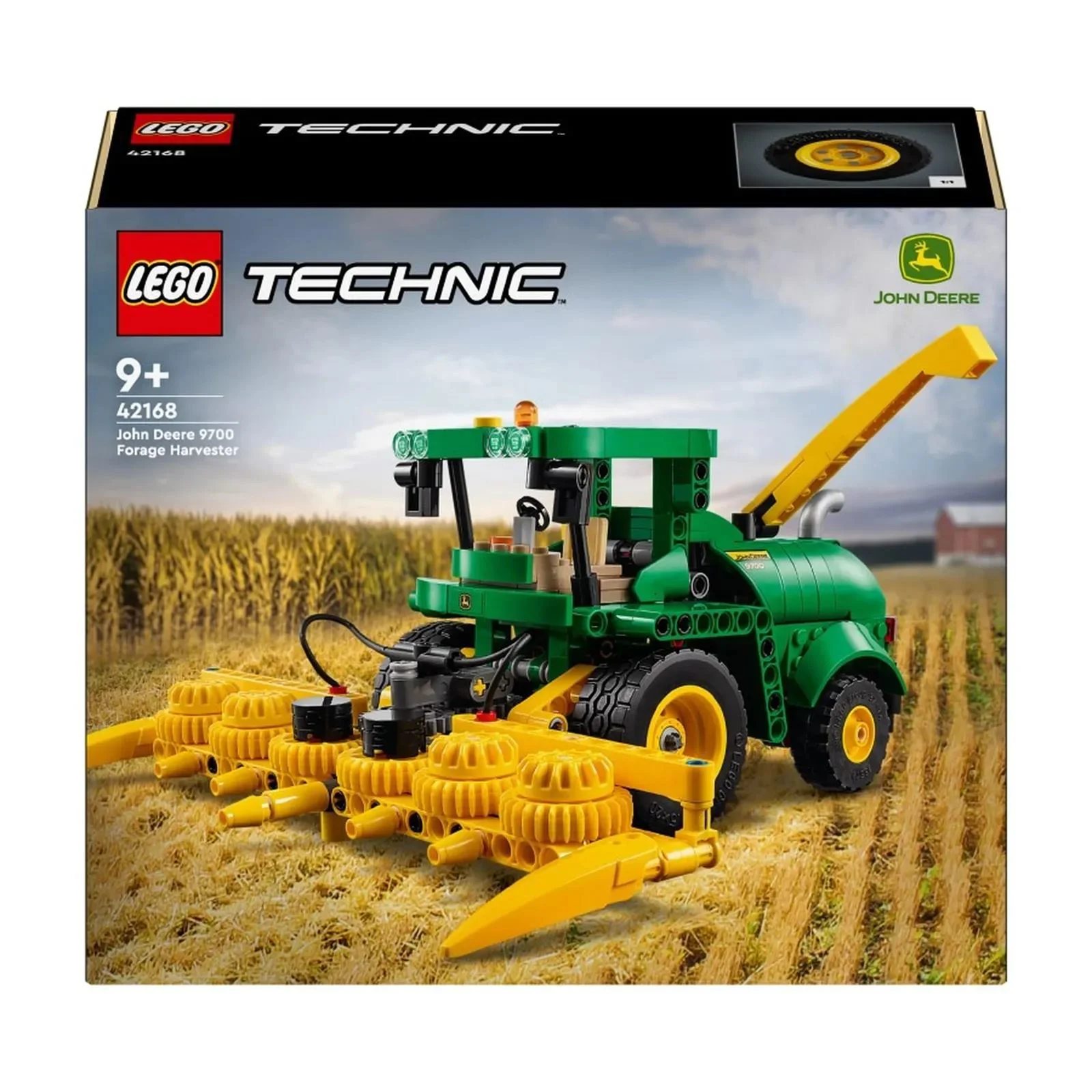 Конструктор LEGO Technic Кормоуборочный комбайн John Deere 9700, 559 эл.