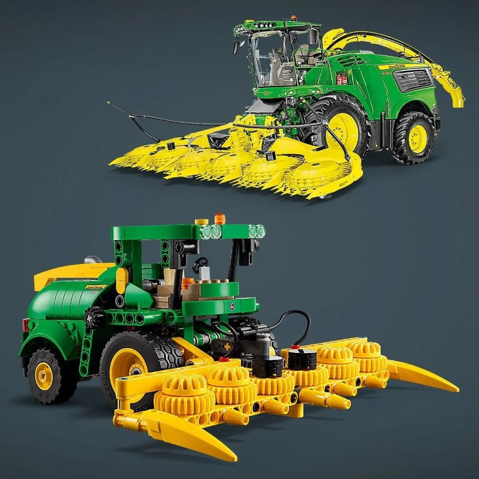Конструктор LEGO Technic Кормоуборочный комбайн John Deere 9700, 559 эл.