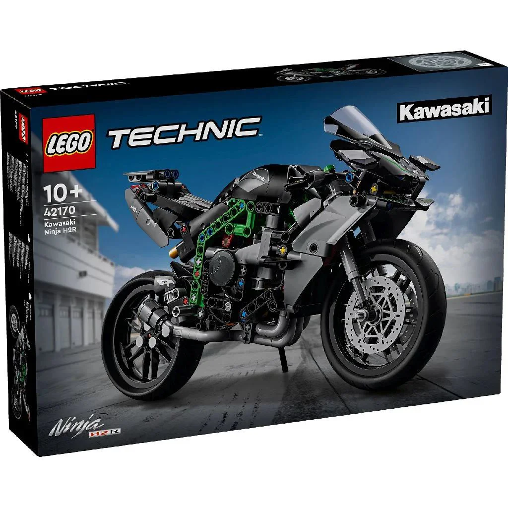 Set de constructie LEGO Technic Motocicleta Kawasaki Ninja H2R, 643 el.