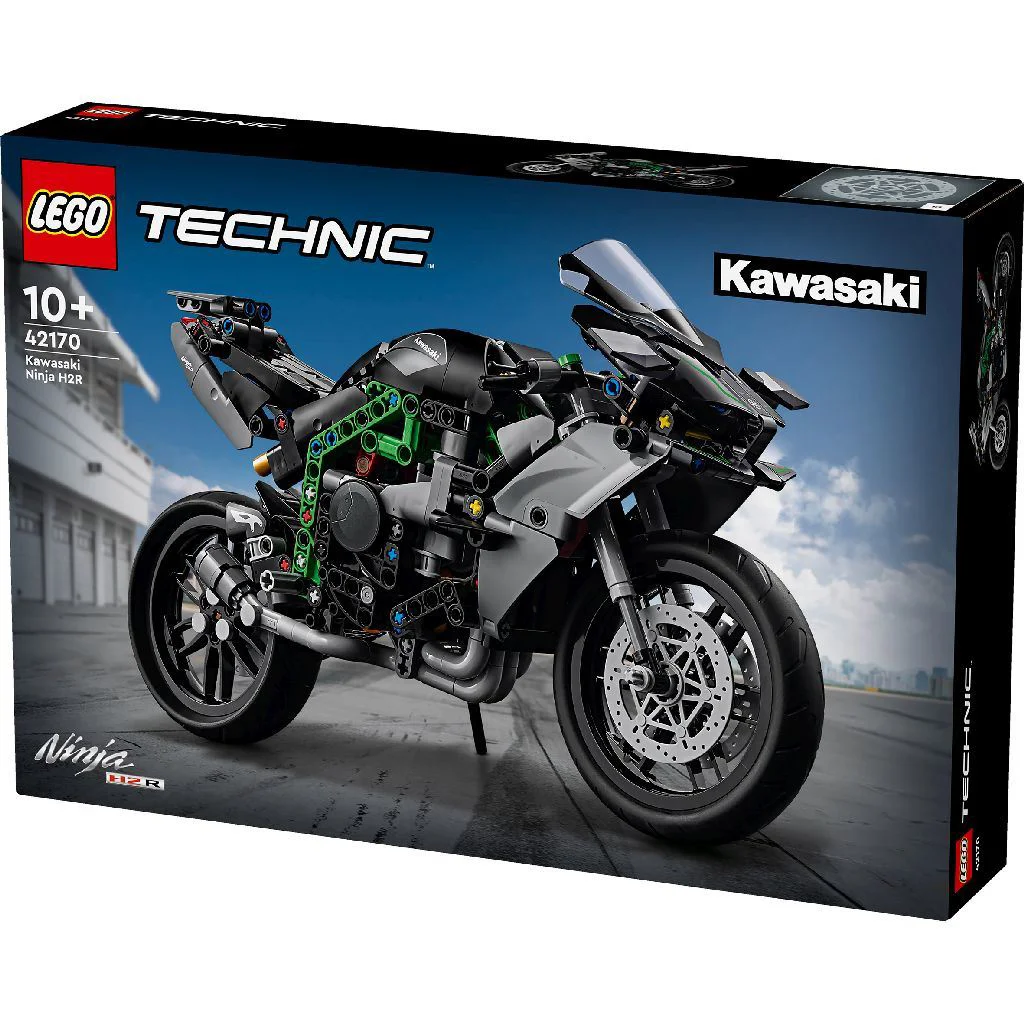 Set de constructie LEGO Technic Motocicleta Kawasaki Ninja H2R, 643 el.