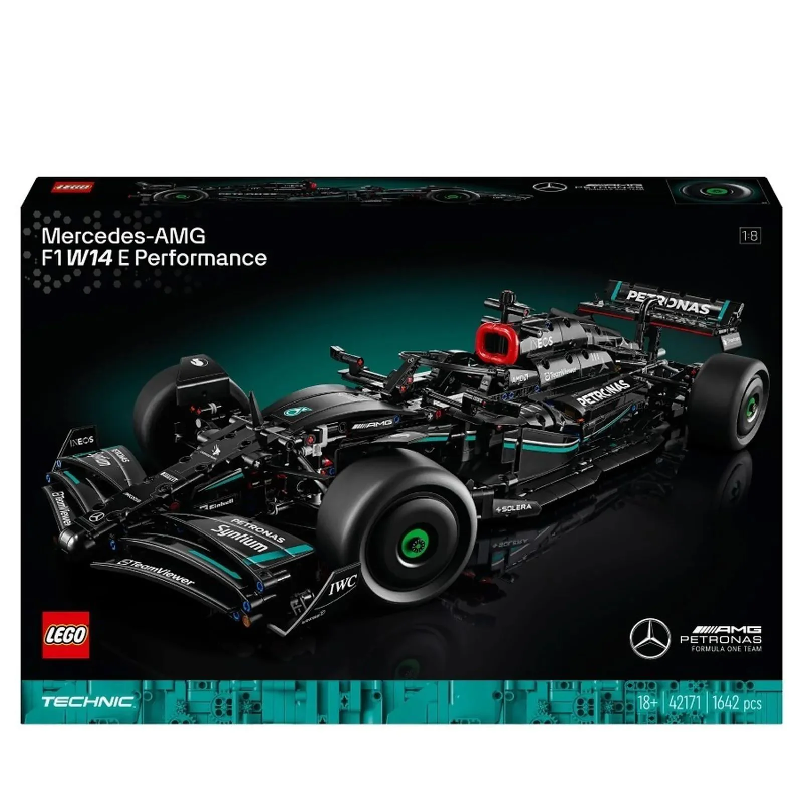 Set de constructie LEGO Technic Mercedes-AMG F1 W14 E Performance, 1642 el.